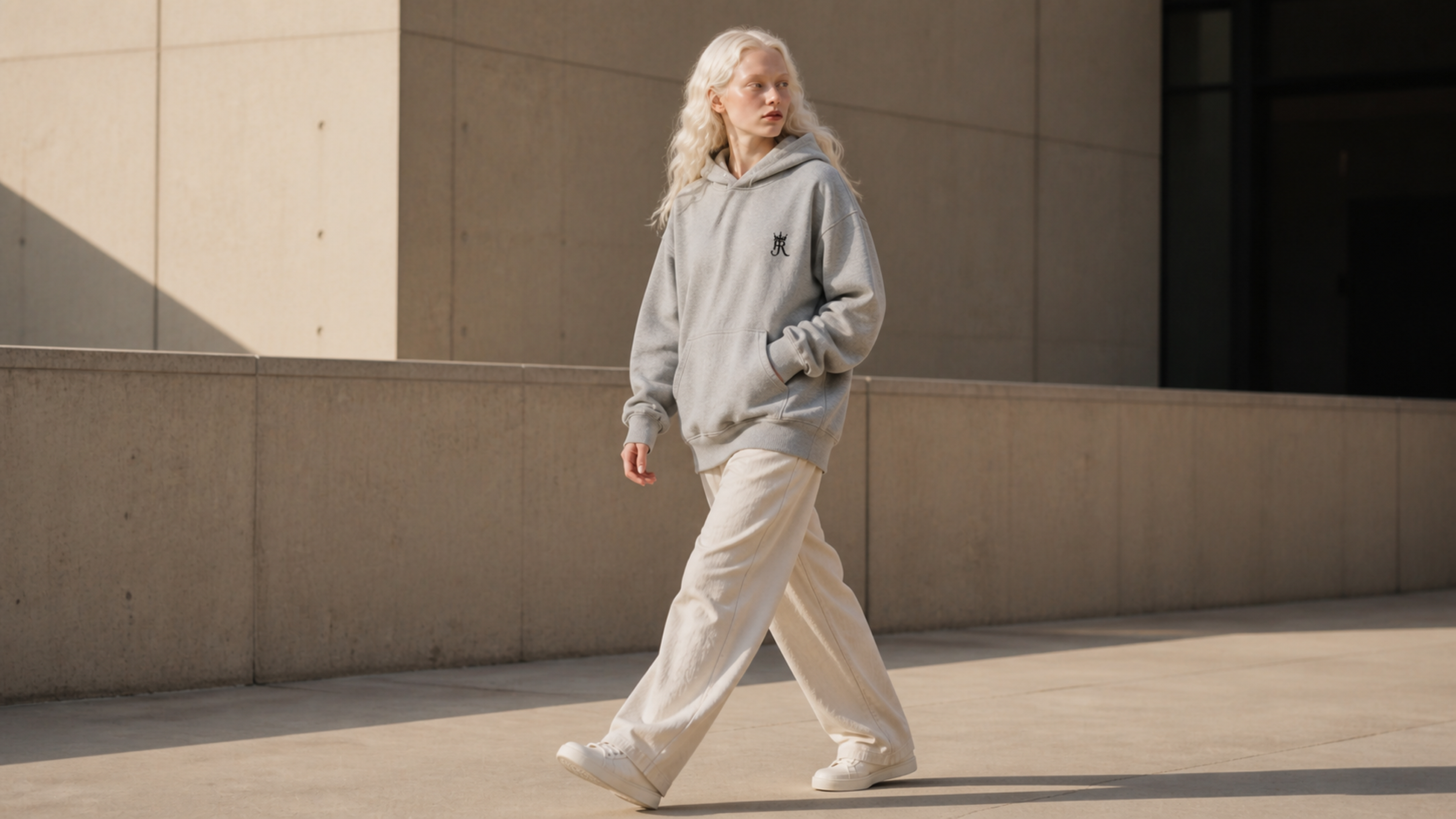 UNYTI JORS — Hoodie — Gris