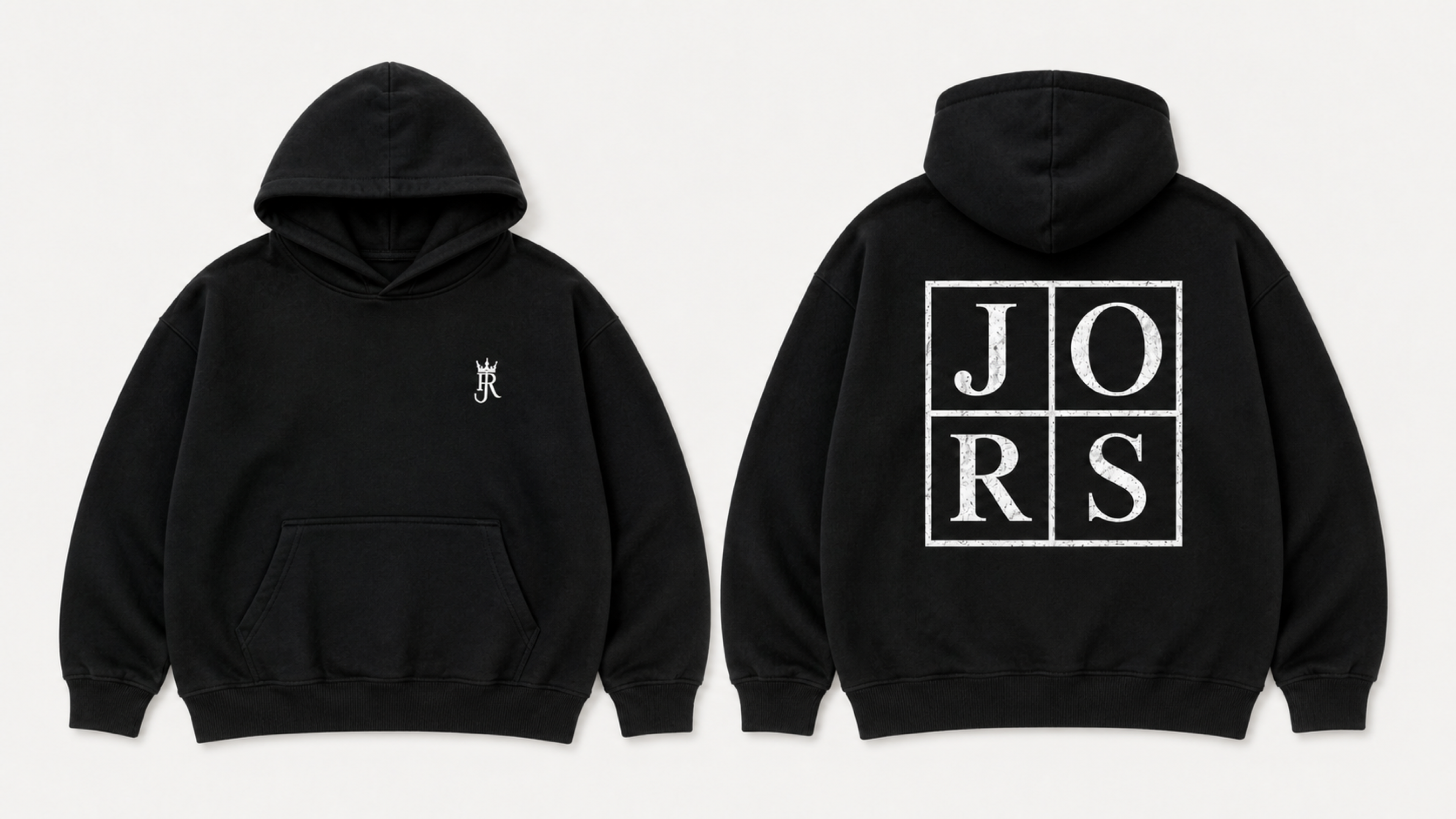 UNYTI JORS — Hoodie — Noir