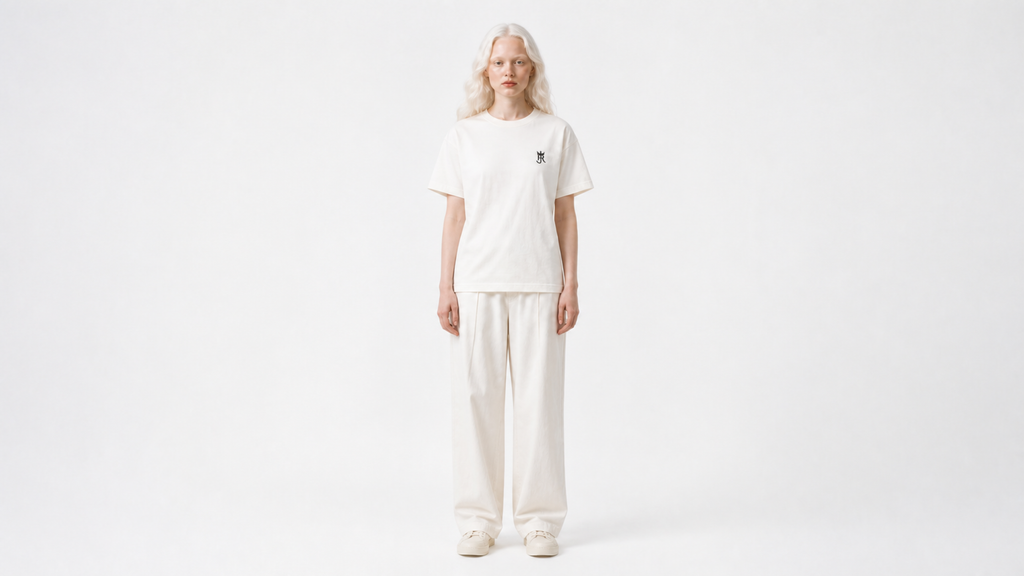 UNYTI JORS — T-shirt régulier — Blanc