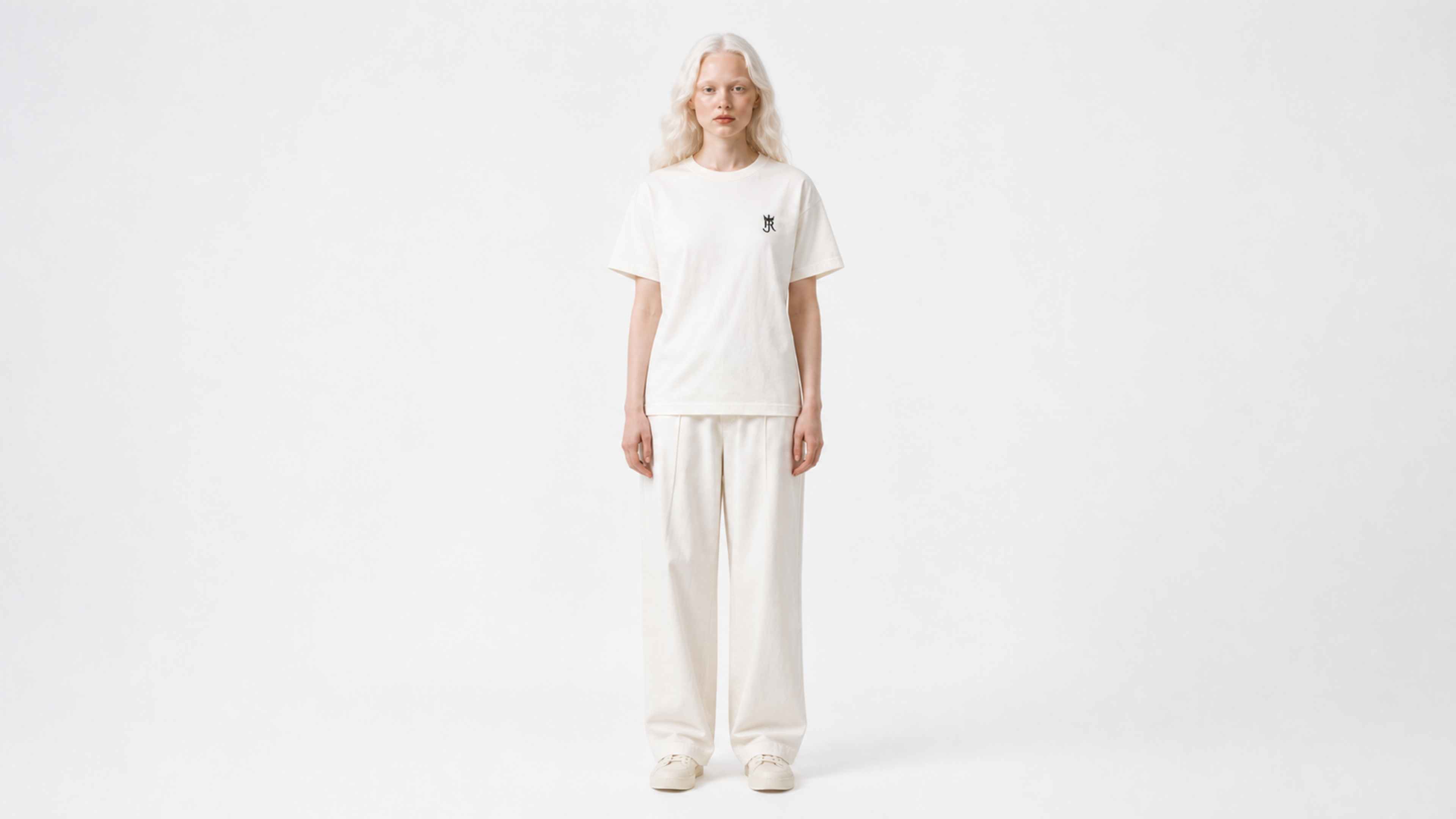 UNYTI JORS — T-shirt régulier — Blanc