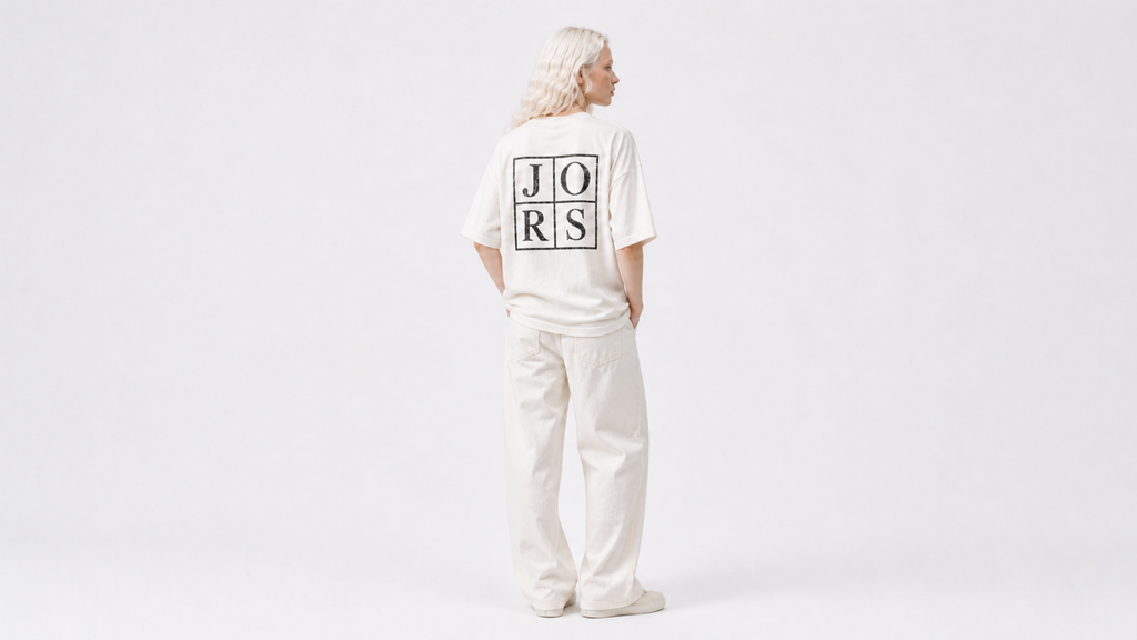 UNYTI JORS — T-shirt régulier — Blanc