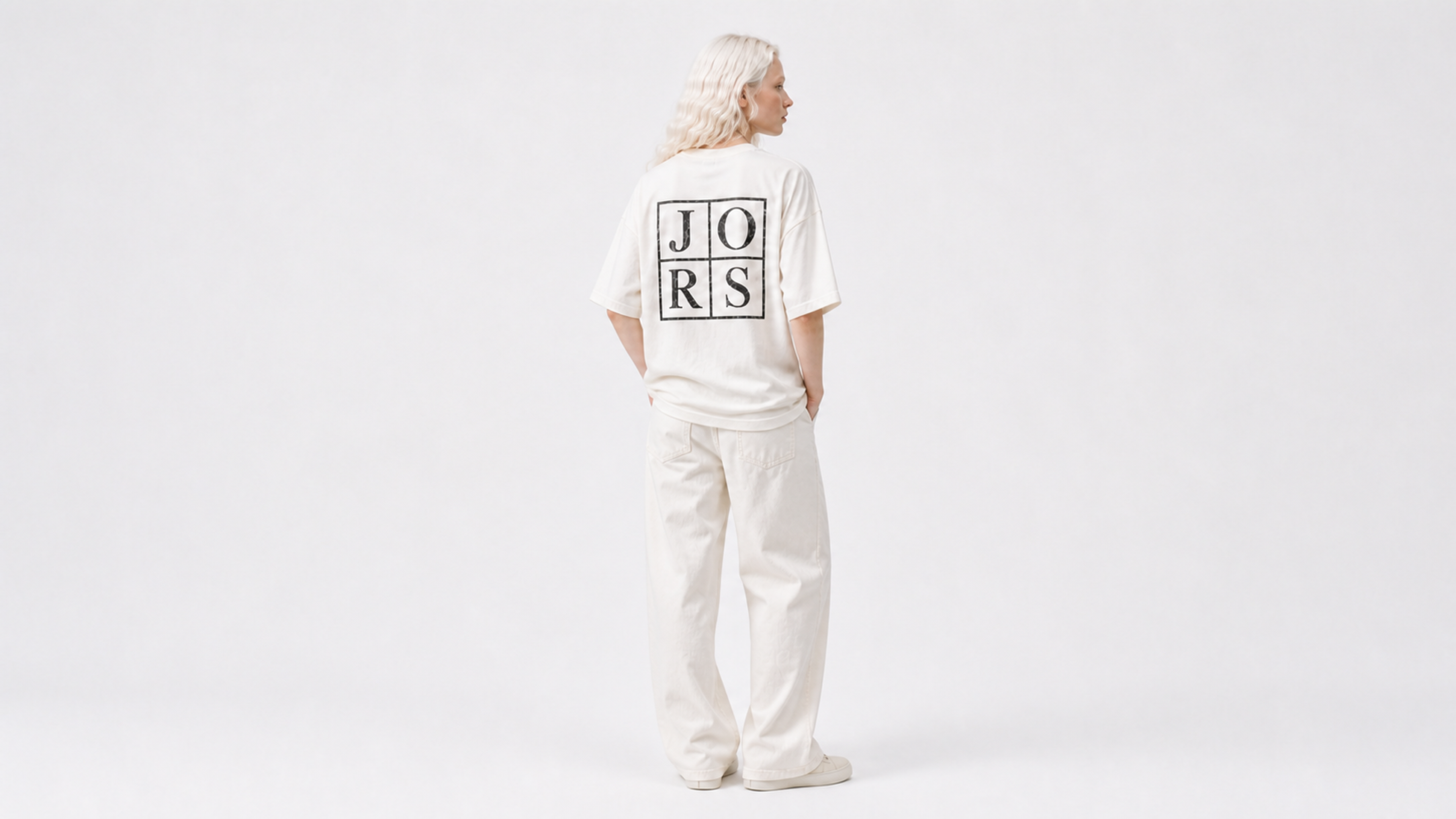UNYTI JORS — T-shirt régulier — Blanc