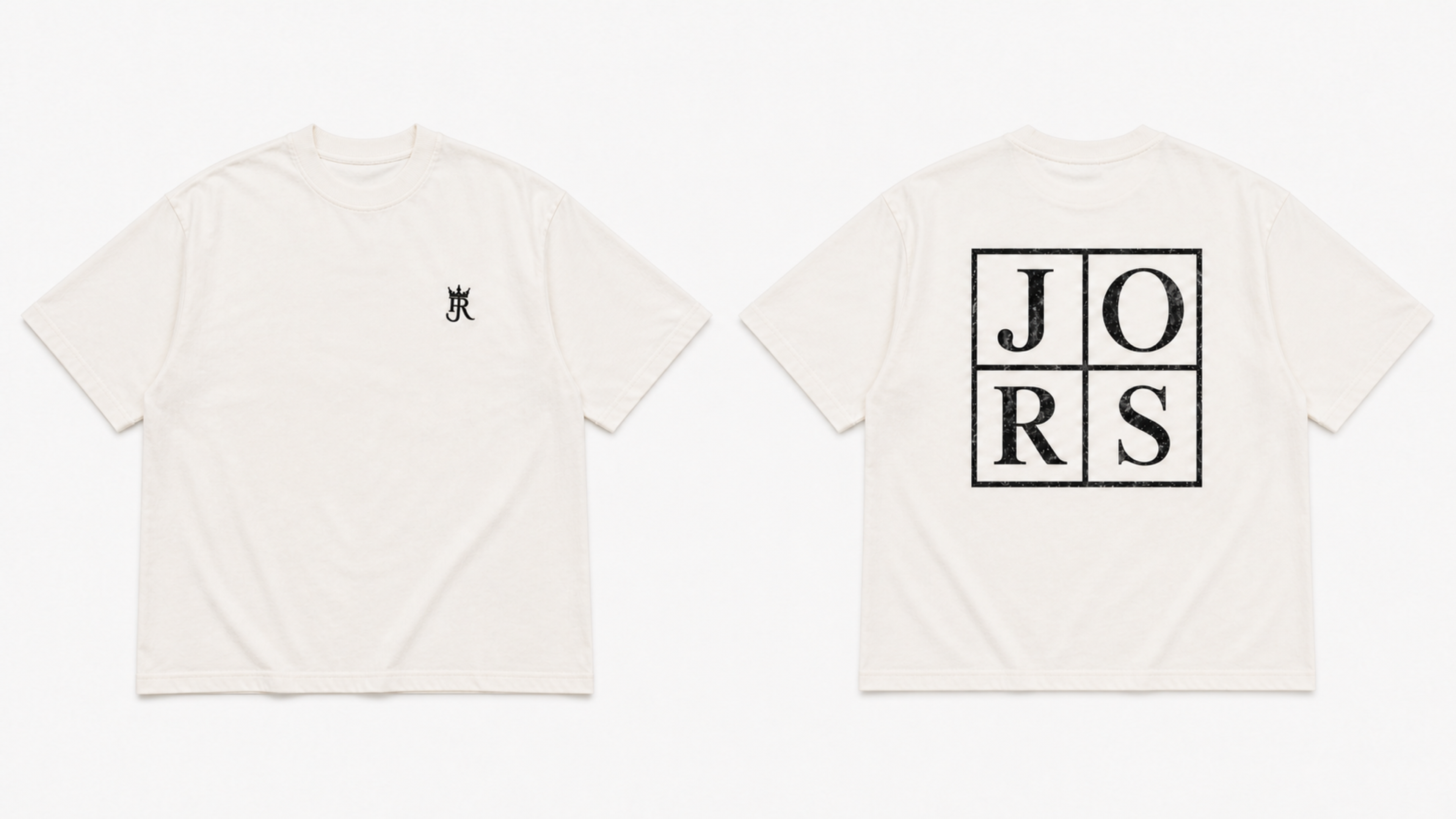 UNYTI JORS — T-shirt régulier — Blanc