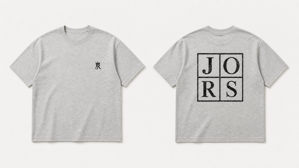 UNYTI JORS — T-shirt régulier — Gris