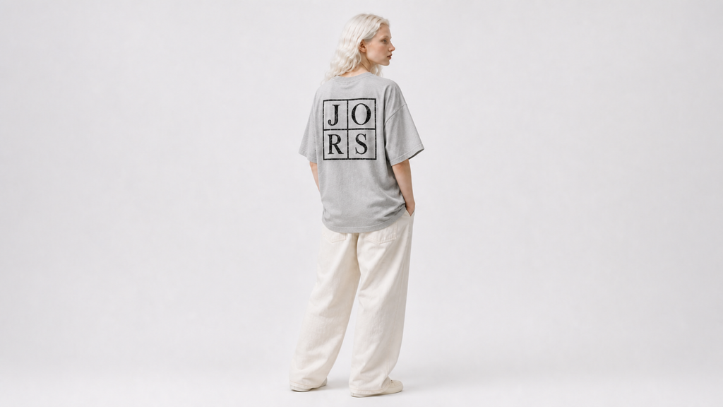 UNYTI JORS — T-shirt régulier — Gris