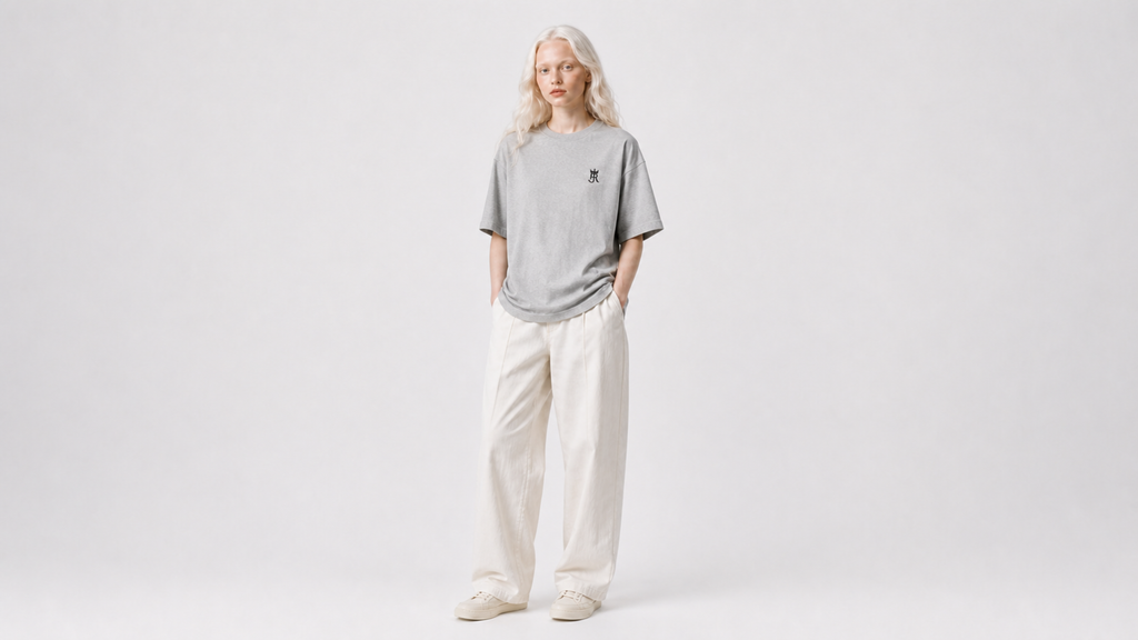 UNYTI JORS — T-shirt régulier — Gris