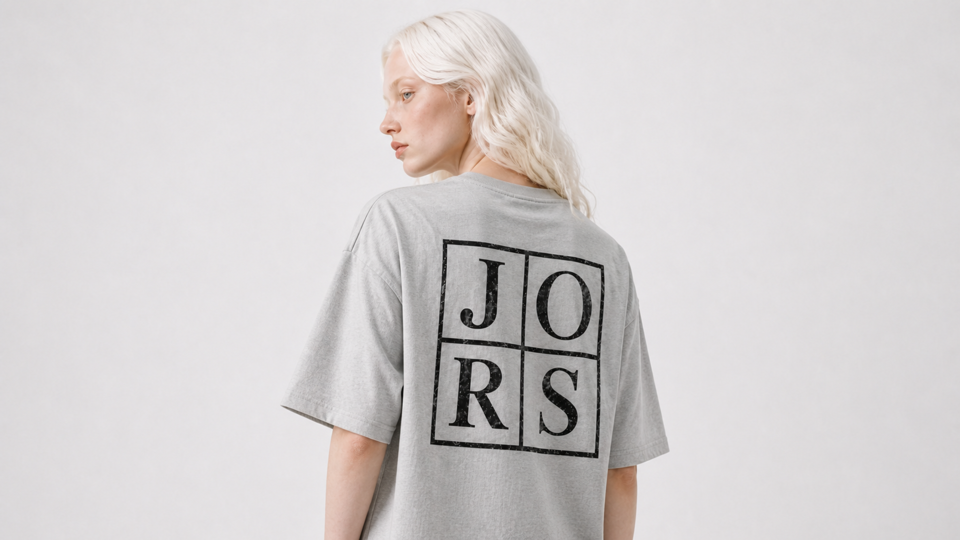 UNYTI JORS — T-shirt régulier — Gris