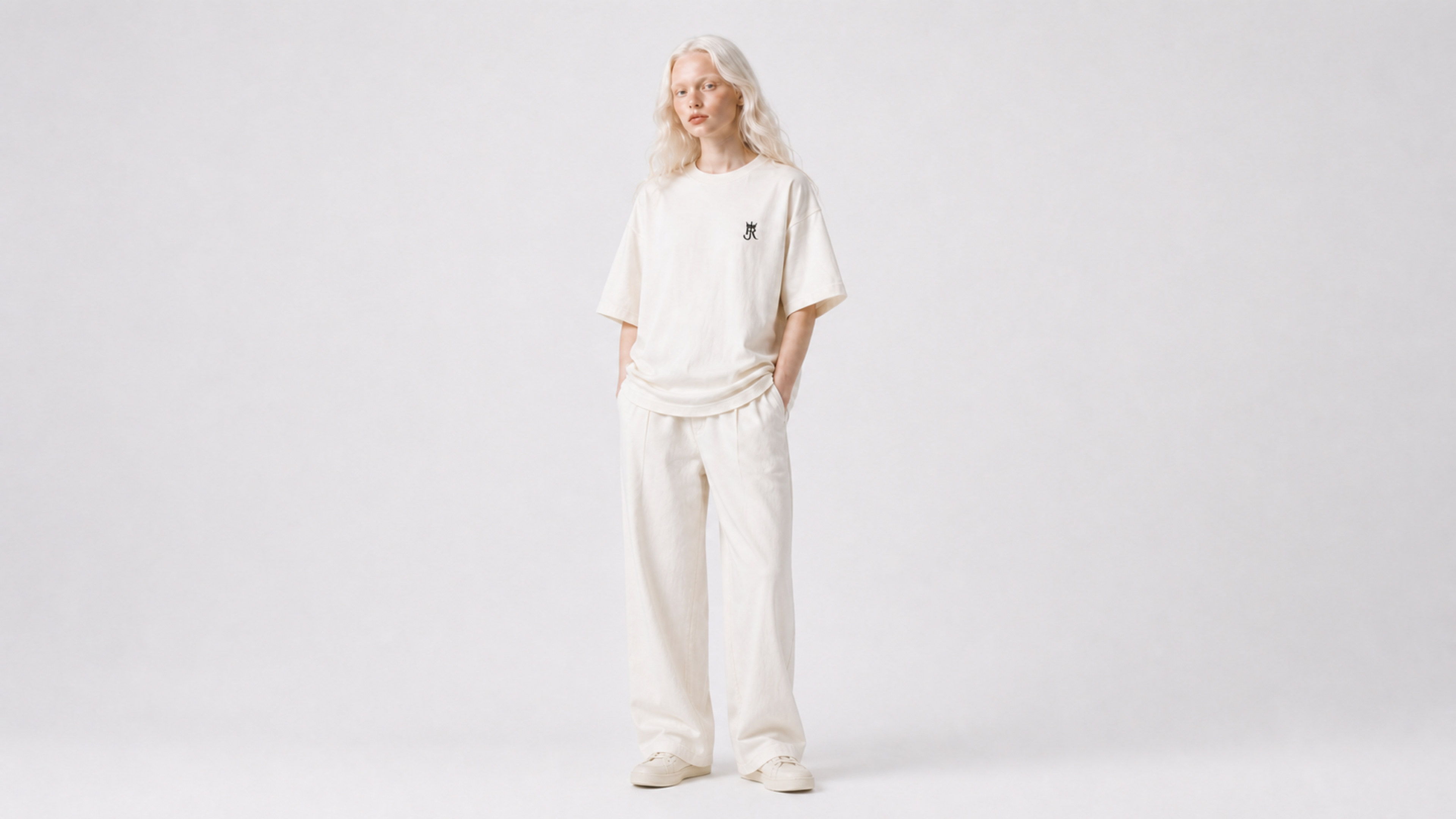 UNYTI JORS — T-shirt régulier — Gris