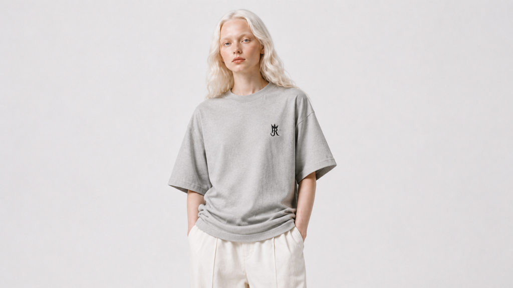 UNYTI JORS — T-shirt régulier — Gris