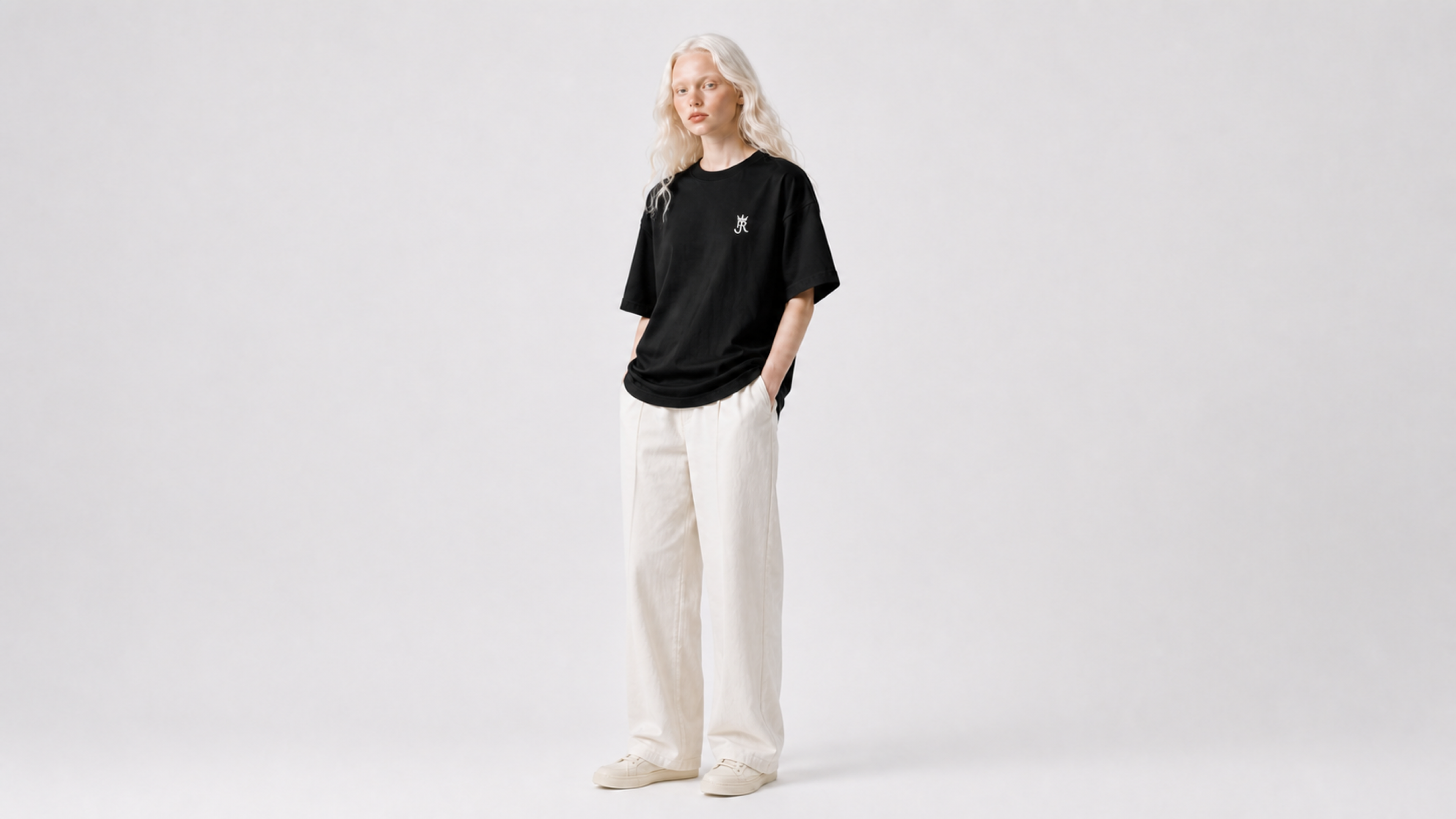 UNYTI JORS — T-shirt régulier — Noir