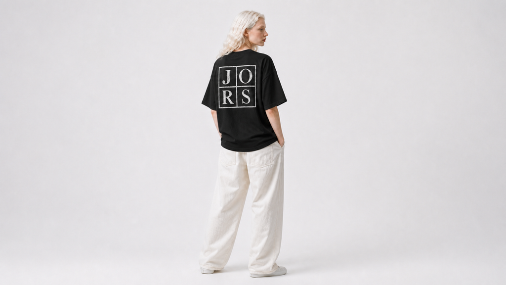 UNYTI JORS — T-shirt régulier — Noir