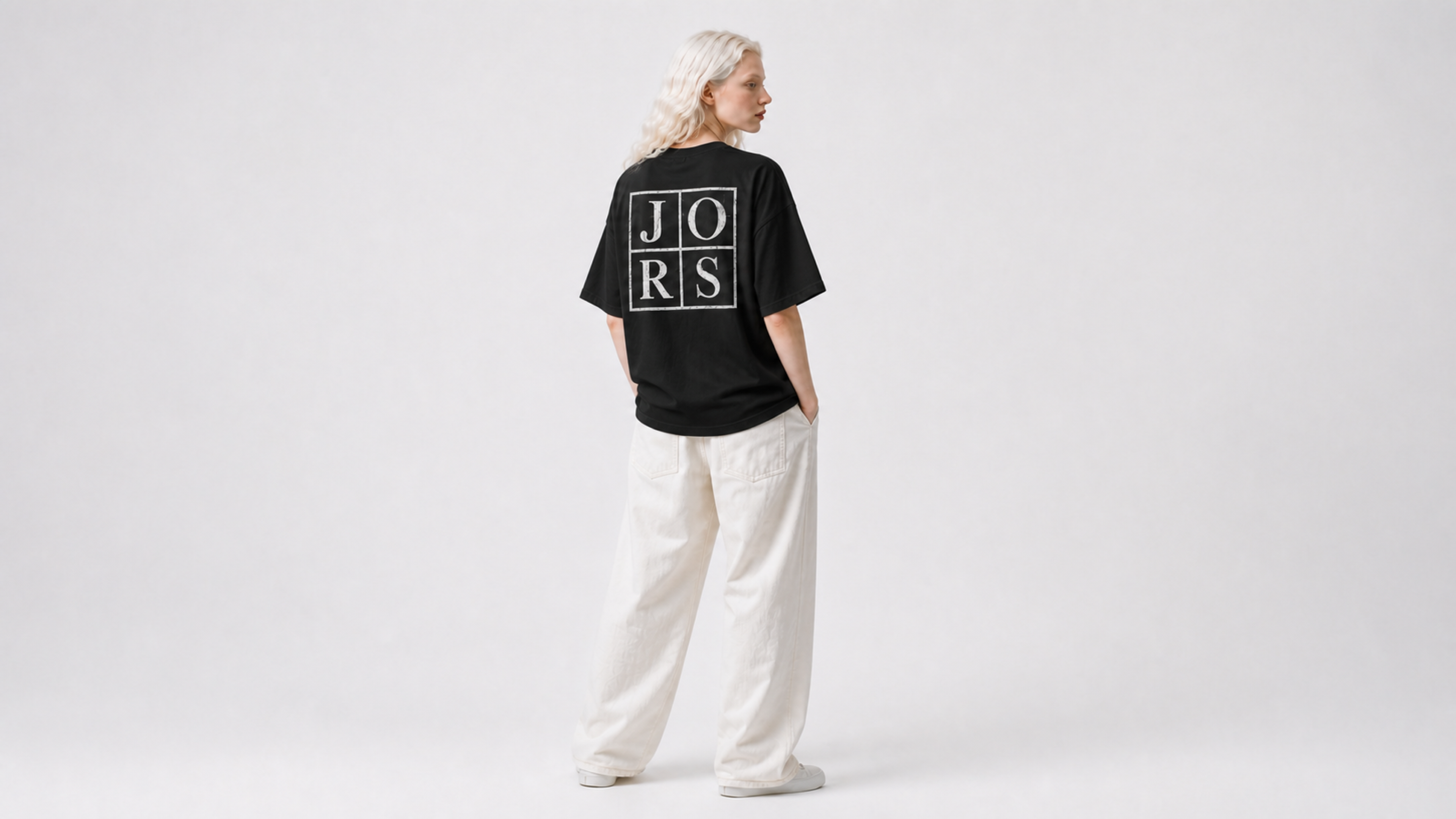 UNYTI JORS — T-shirt régulier — Noir