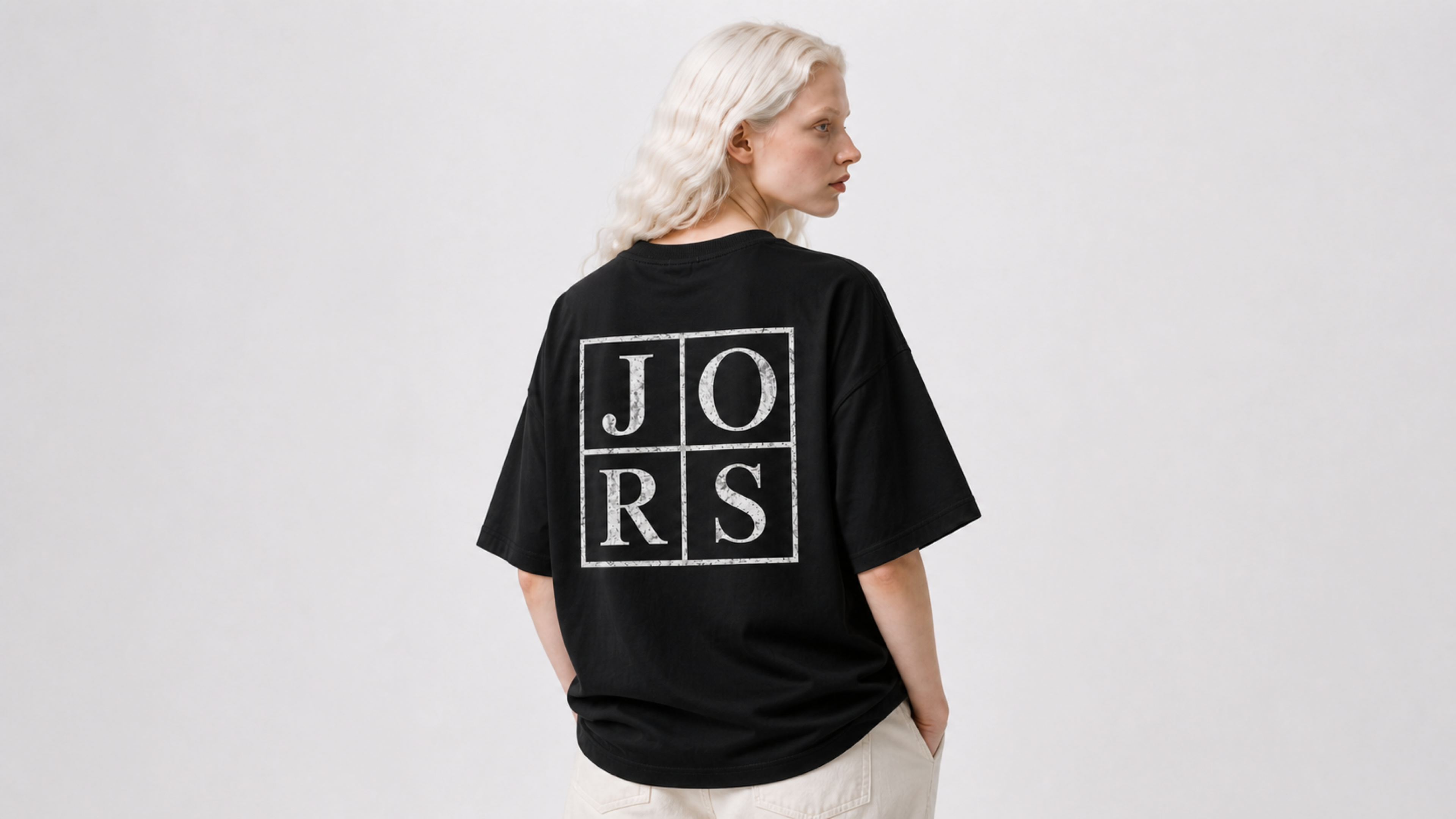 UNYTI JORS — T-shirt régulier — Noir