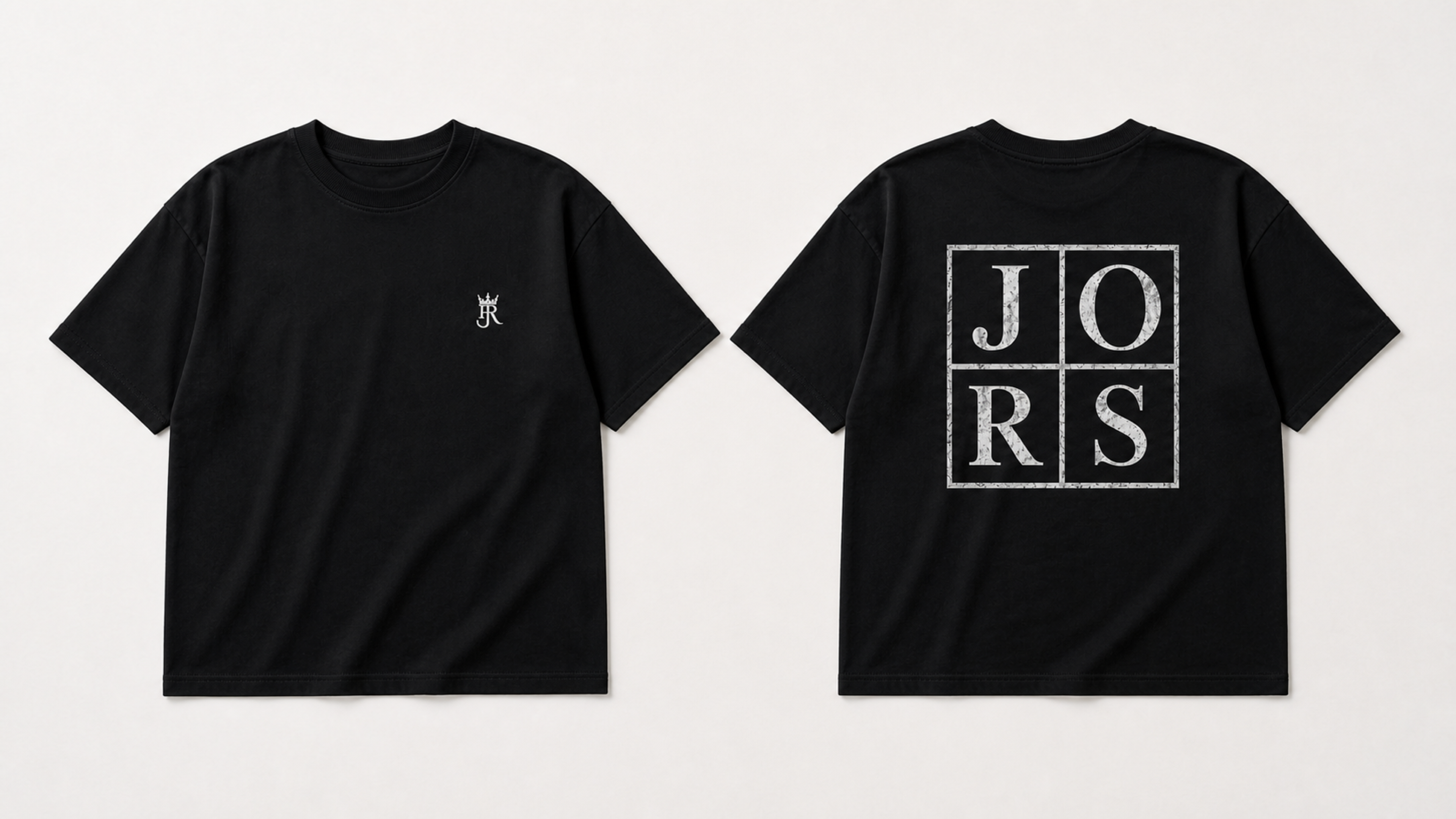 UNYTI JORS — T-shirt régulier — Noir