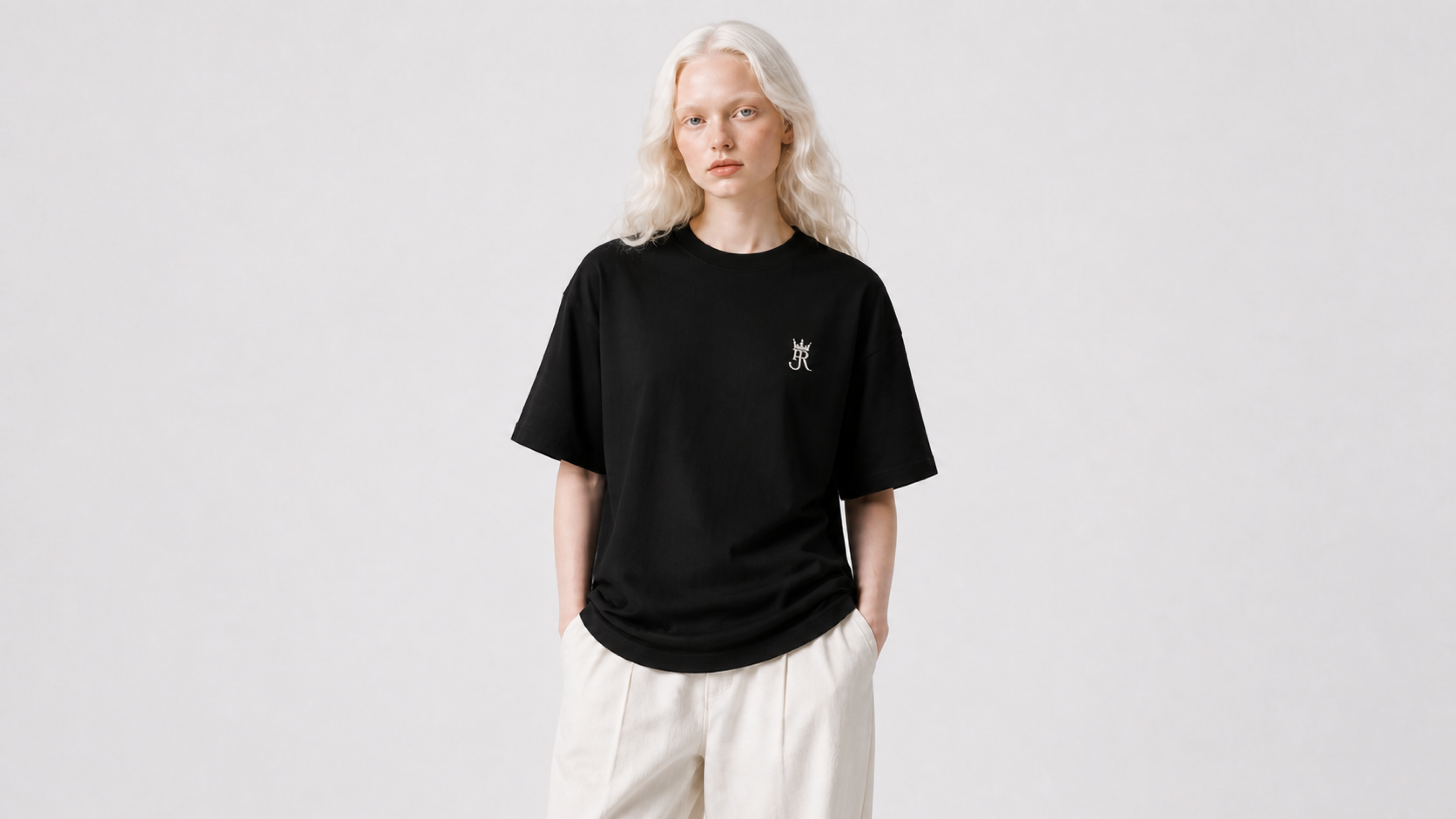 UNYTI JORS — T-shirt régulier — Noir