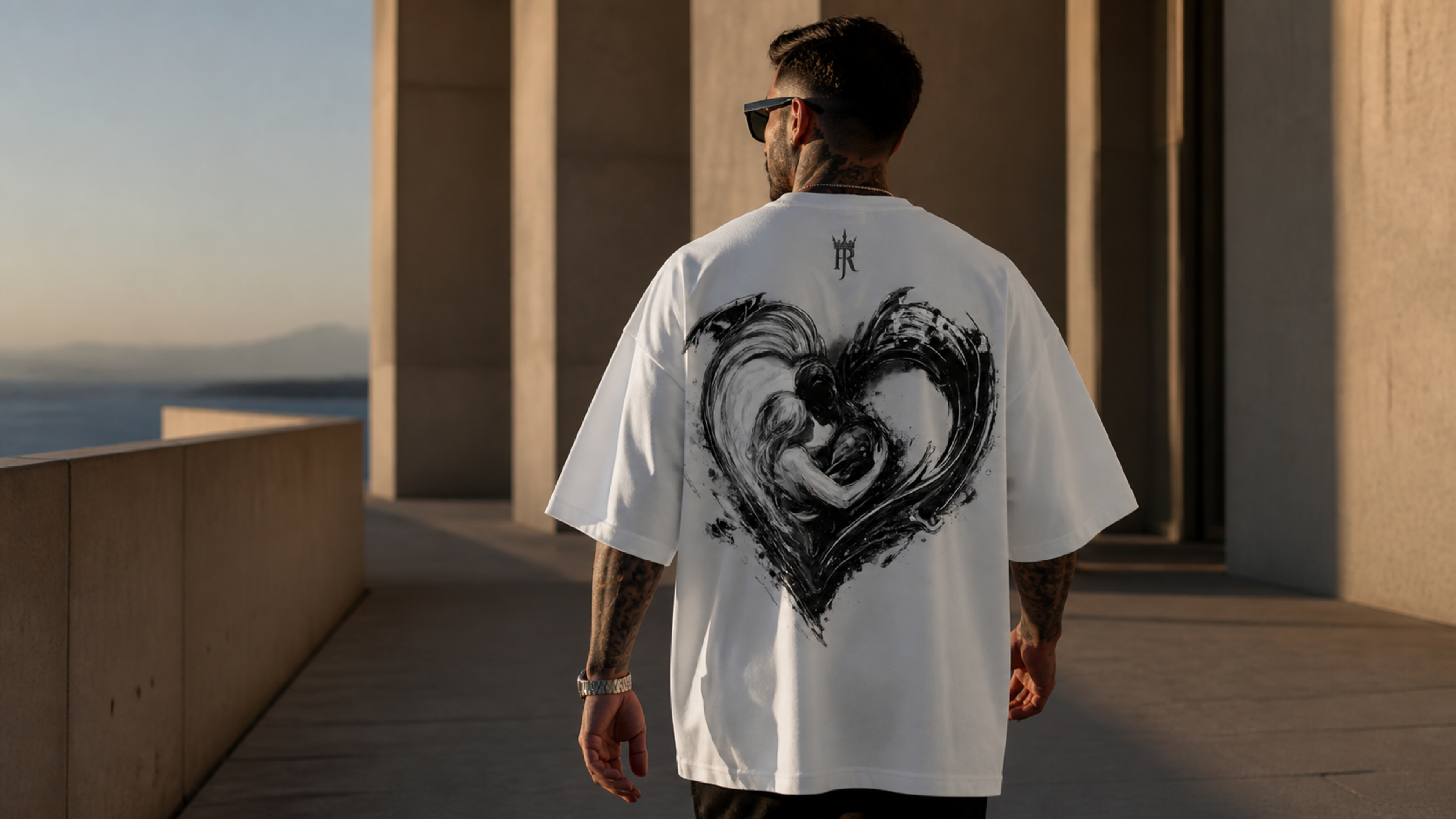 UNYTI LOVE - Oversize - Blanc