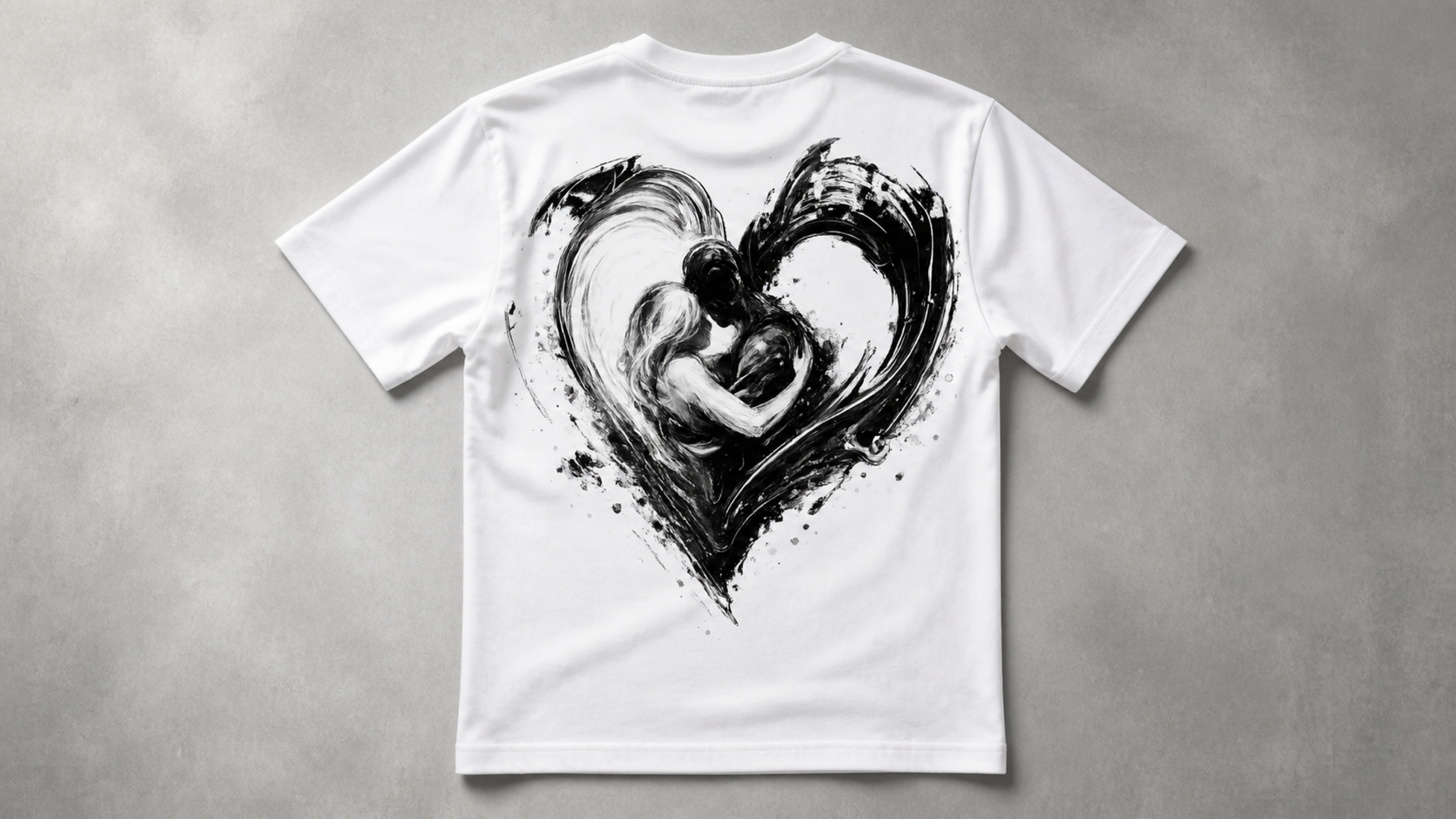 UNYTI LOVE - T-shirt régulier - Blanc