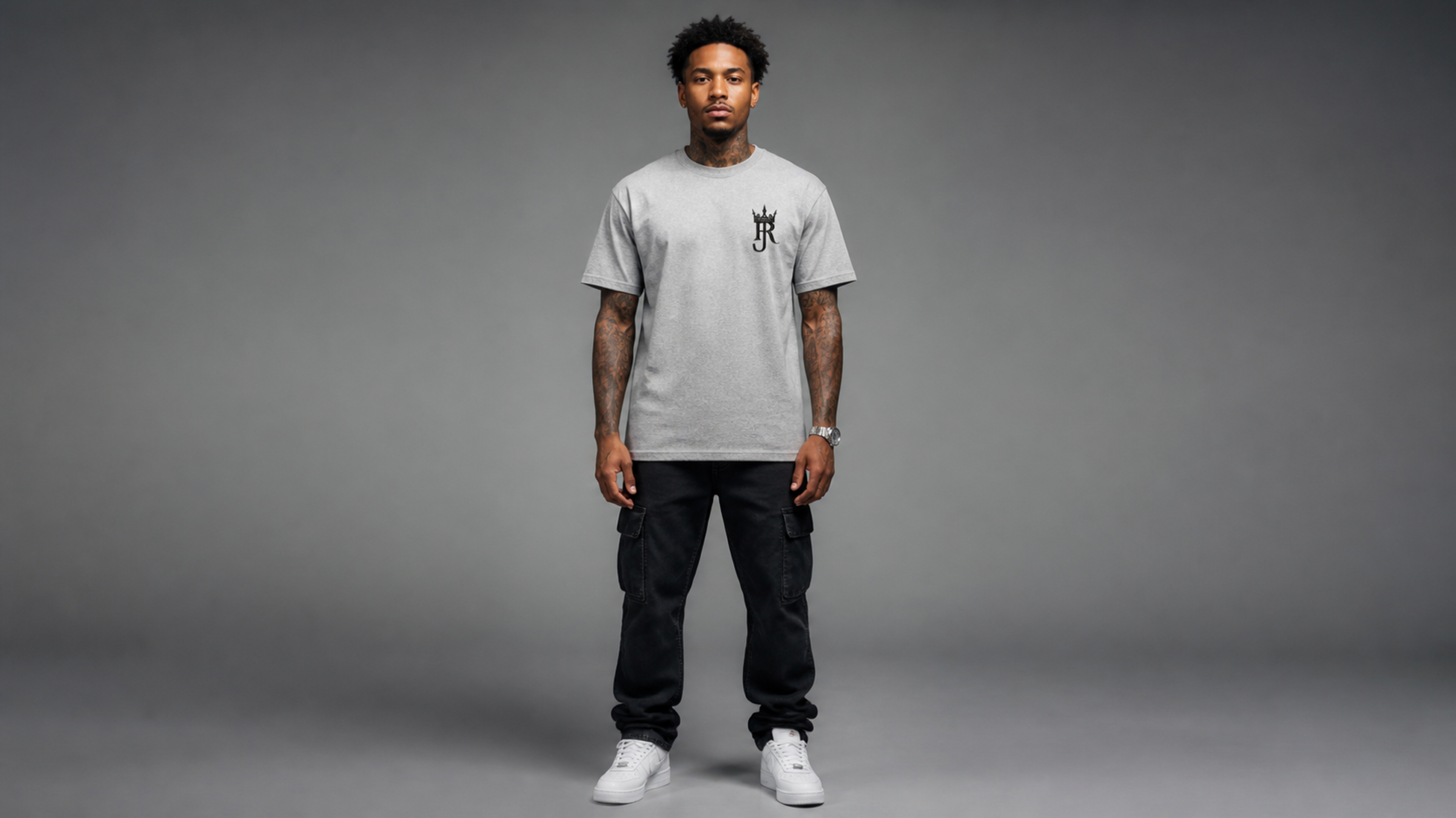 UNYTI LOVE - T-shirt régulier - Gris