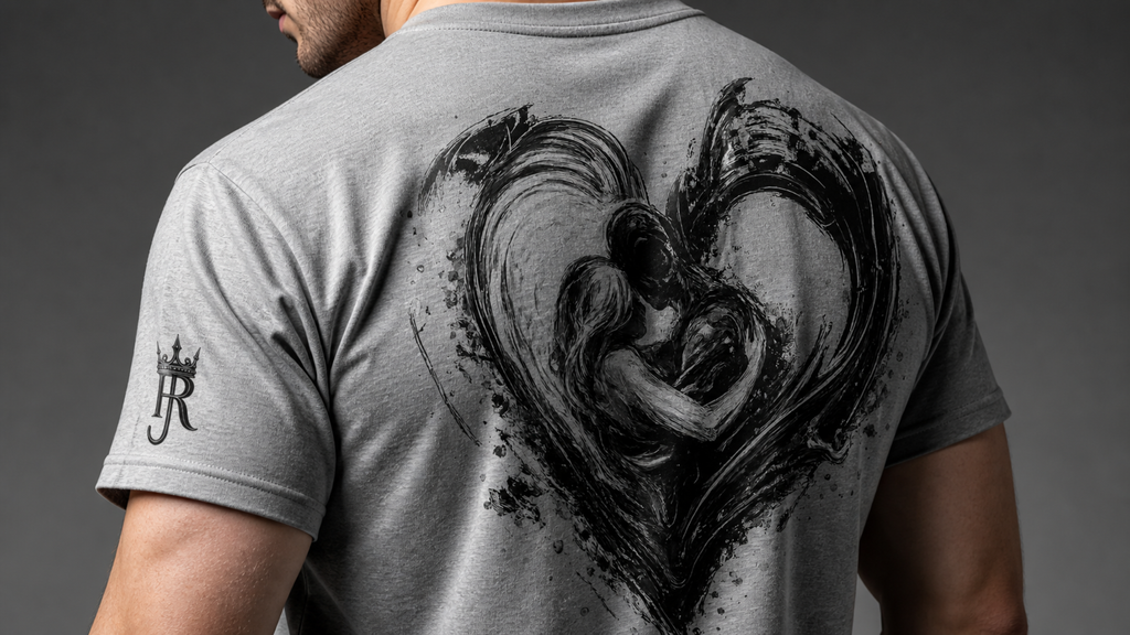 UNYTI LOVE - T-shirt régulier - Gris