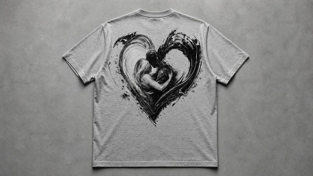 UNYTI LOVE - T-shirt régulier - Gris