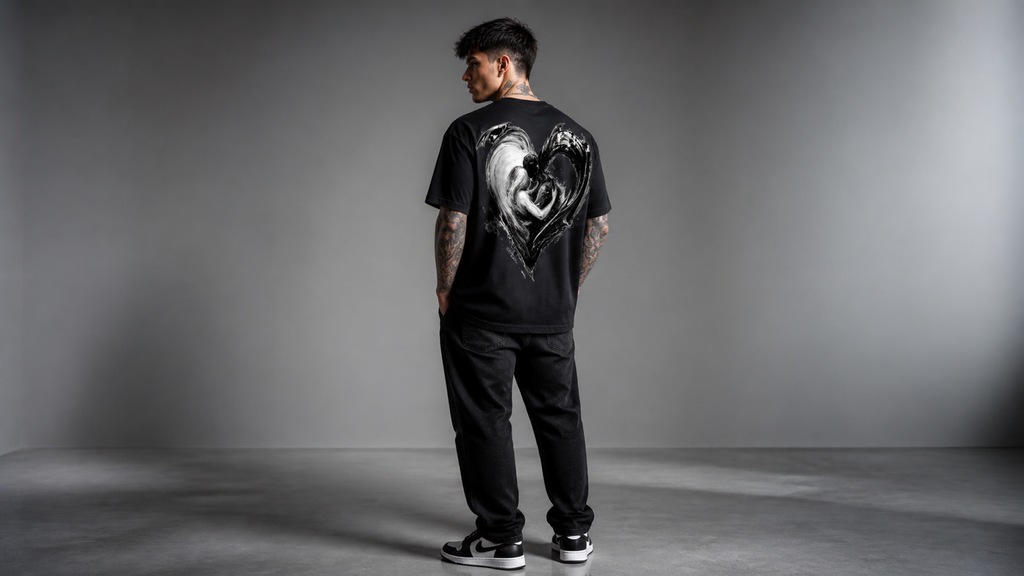 UNYTI LOVE - T-shirt régulier - Noir