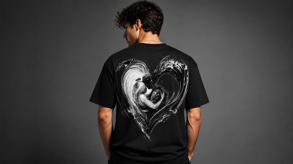 UNYTI LOVE - T-shirt régulier - Noir