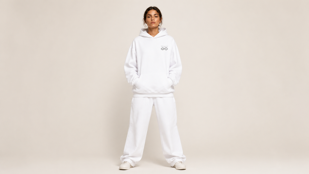 UNYTI TRINITY Hoodie blanc