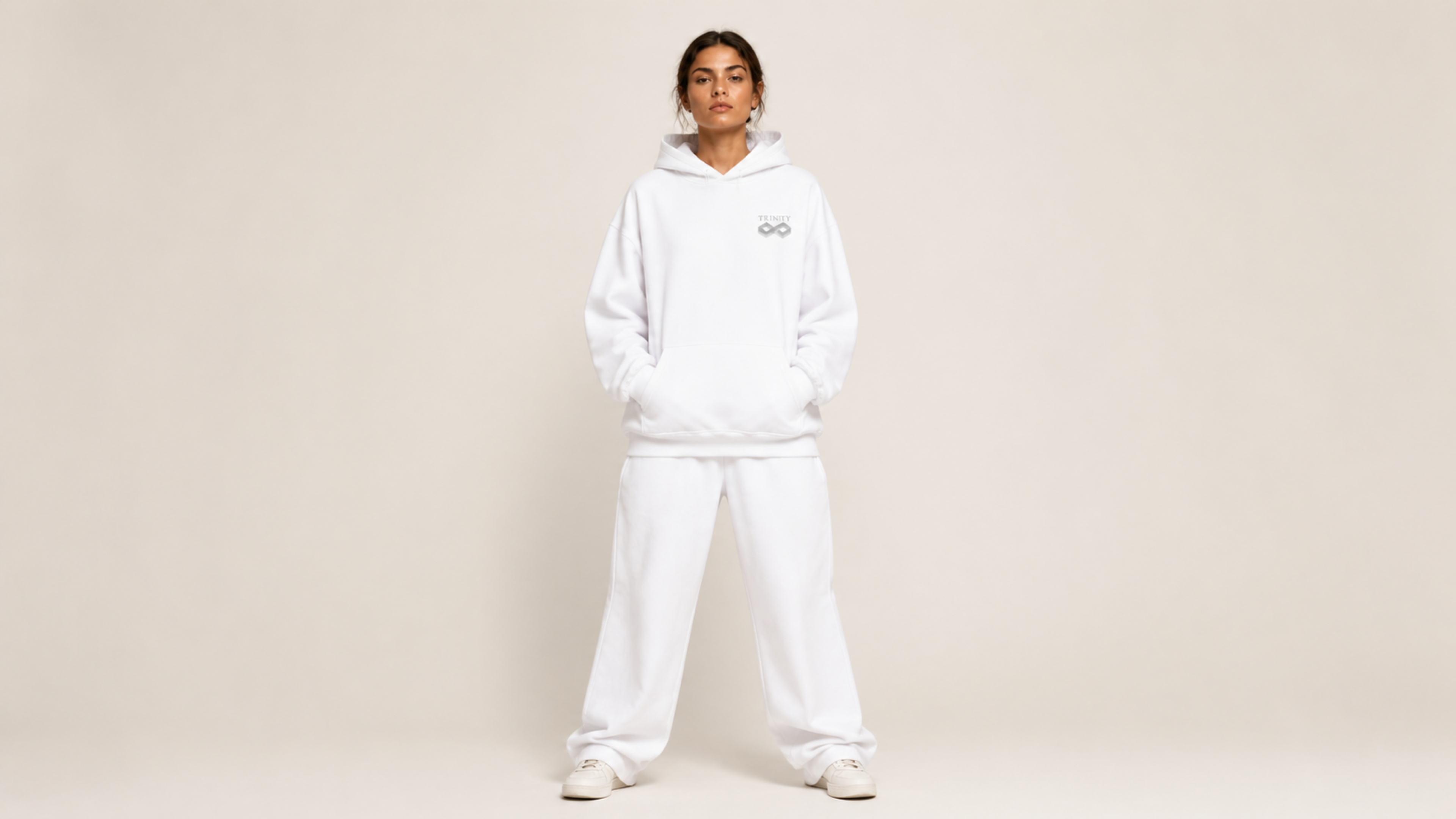 UNYTI TRINITY Hoodie blanc