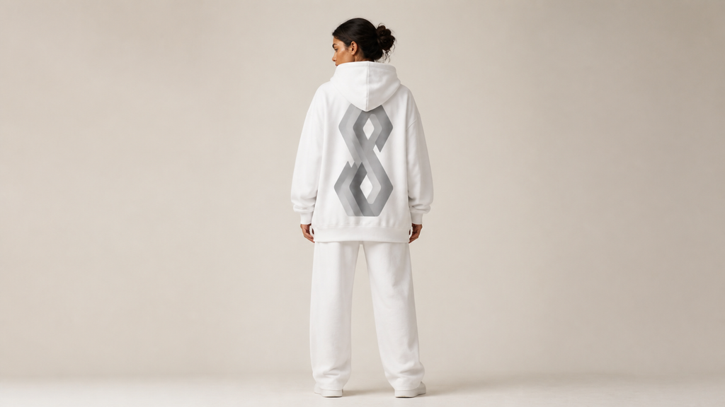 UNYTI TRINITY Hoodie blanc