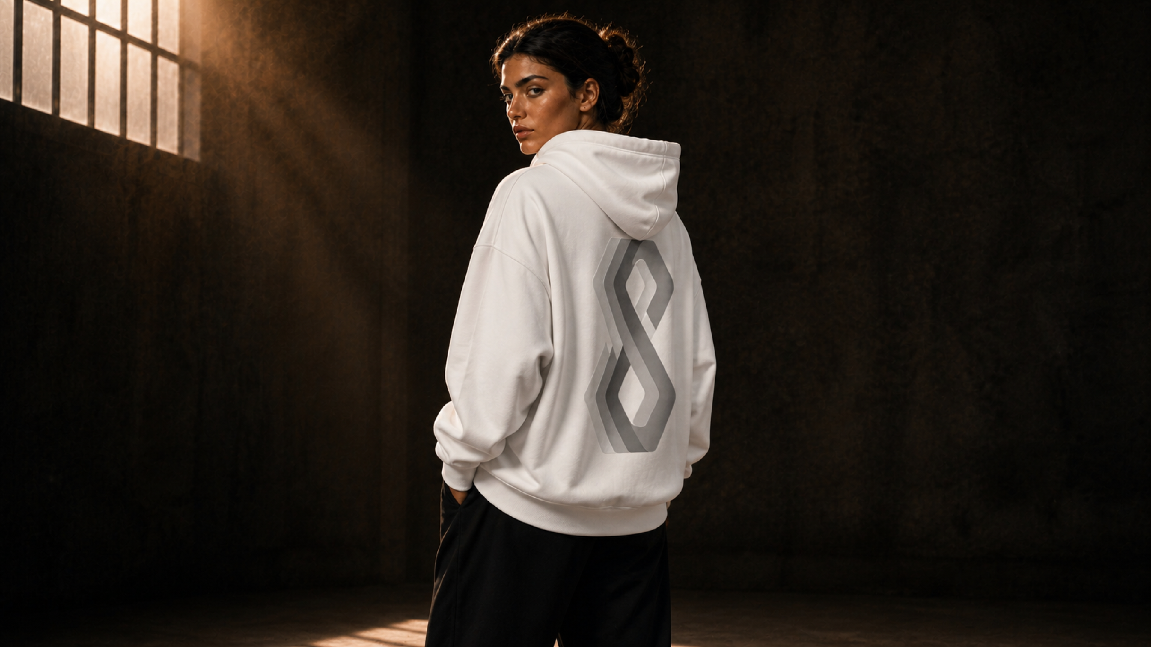 UNYTI TRINITY Hoodie blanc
