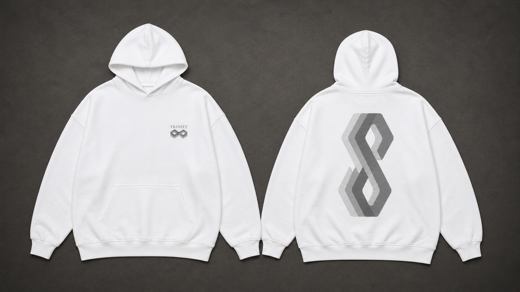 UNYTI TRINITY Hoodie blanc