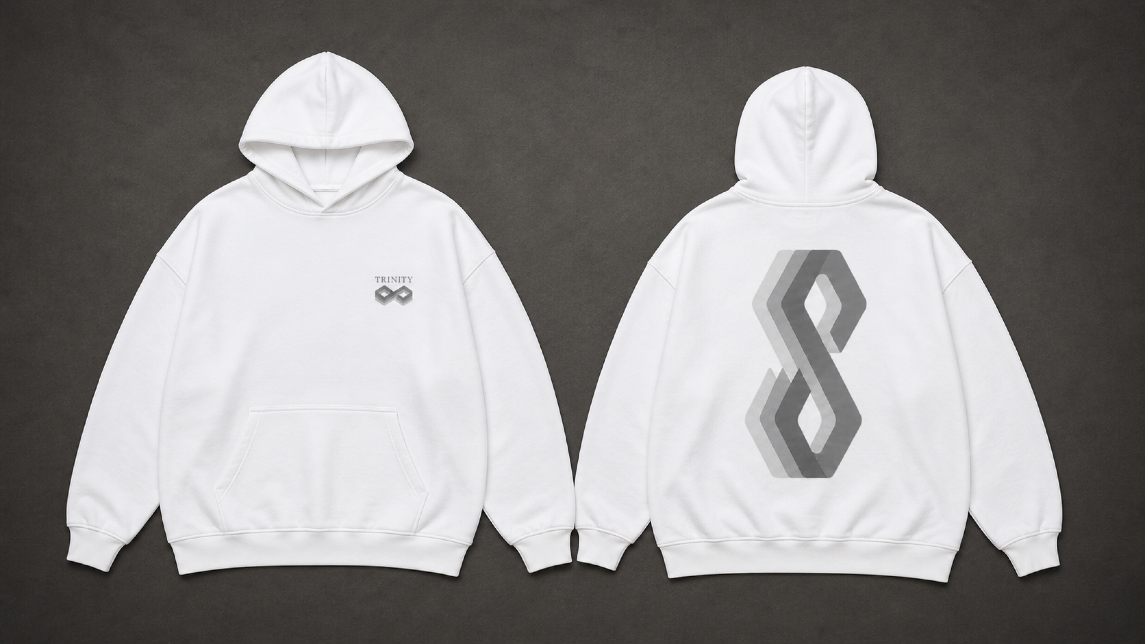UNYTI TRINITY Hoodie blanc