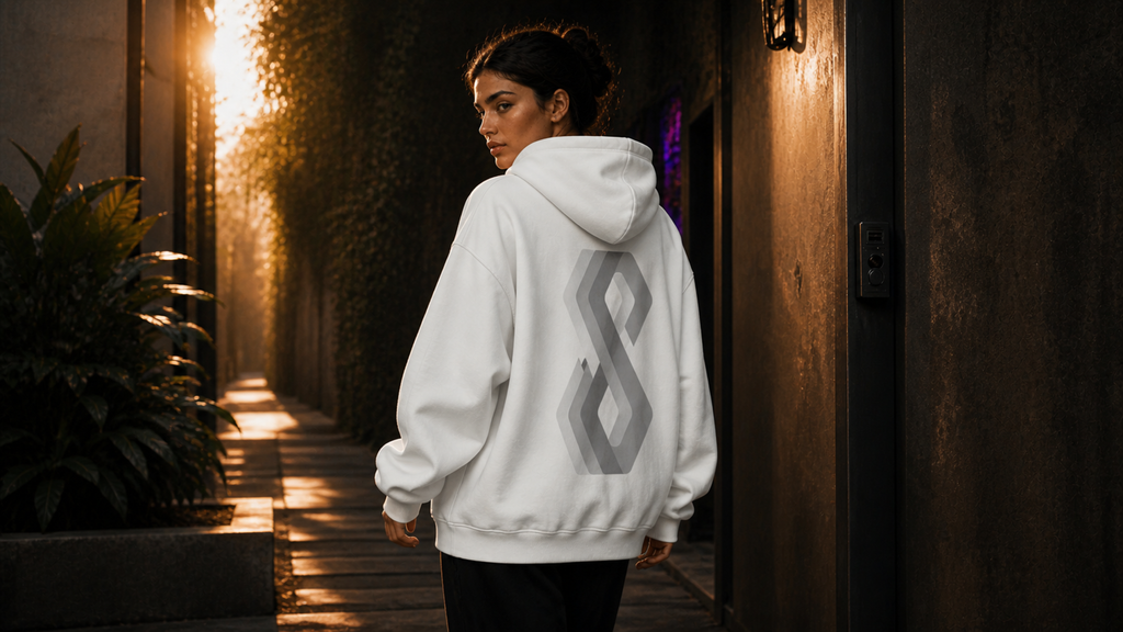 UNYTI TRINITY Hoodie blanc