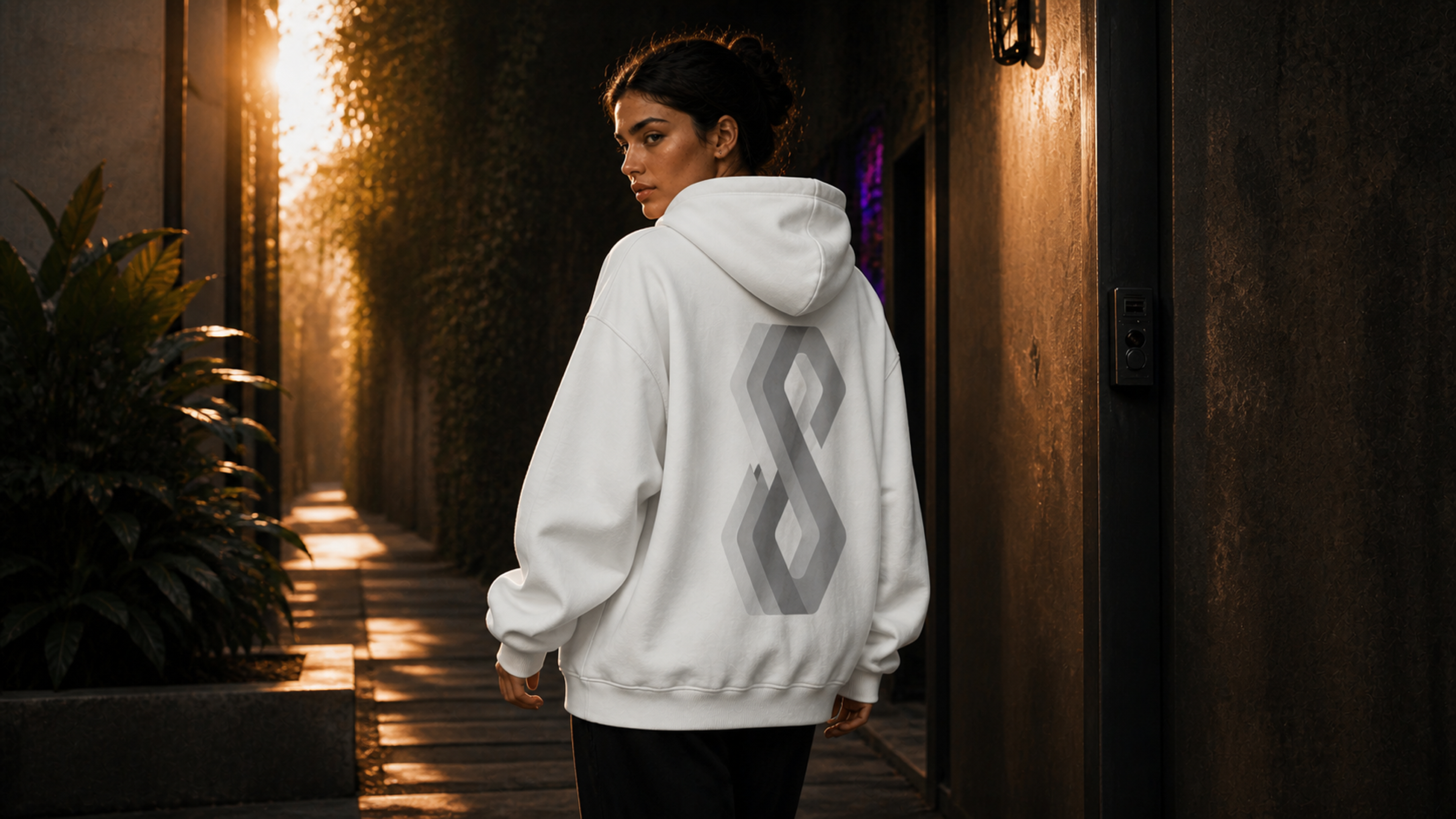 UNYTI TRINITY Hoodie blanc