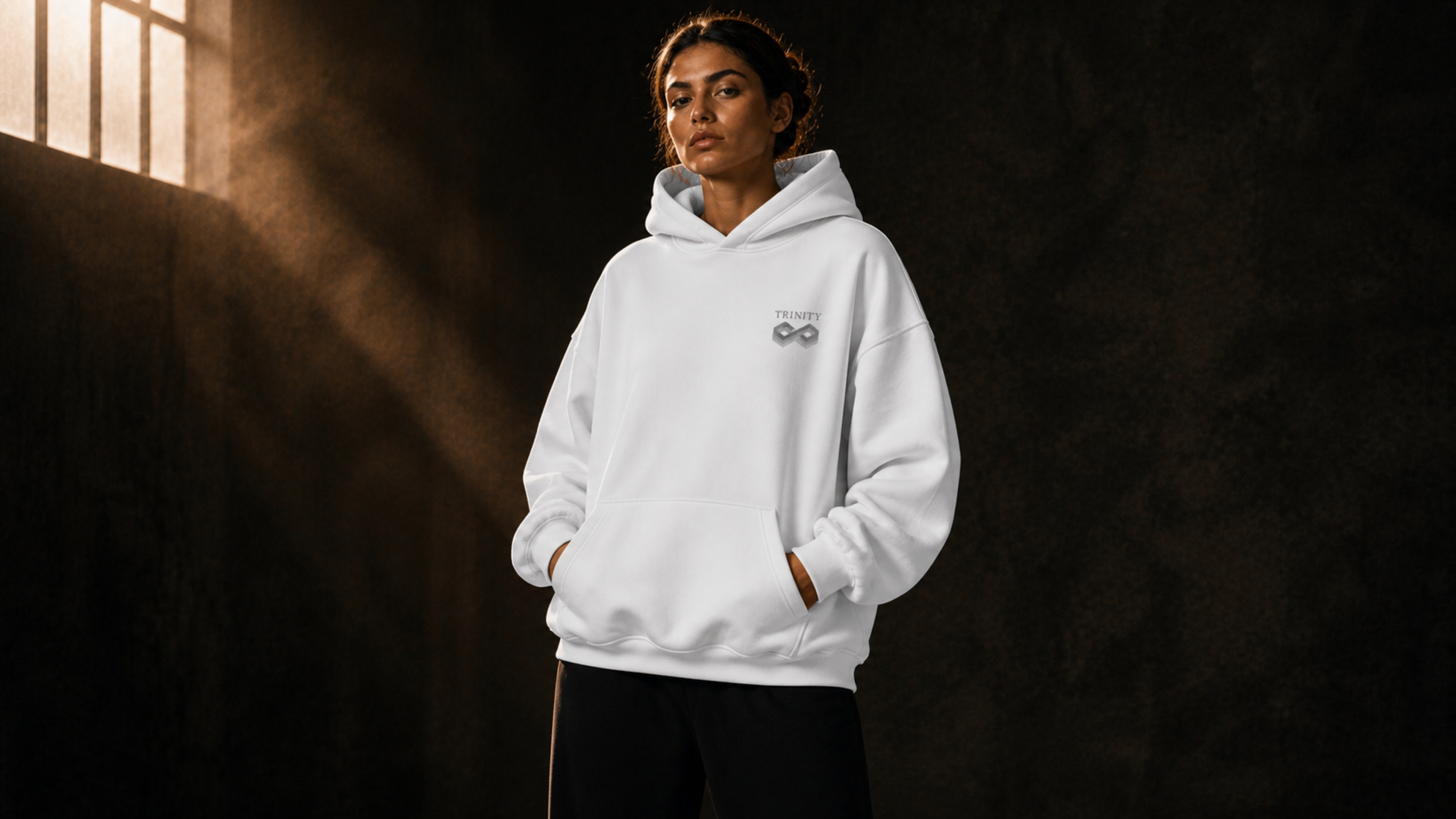UNYTI TRINITY Hoodie blanc