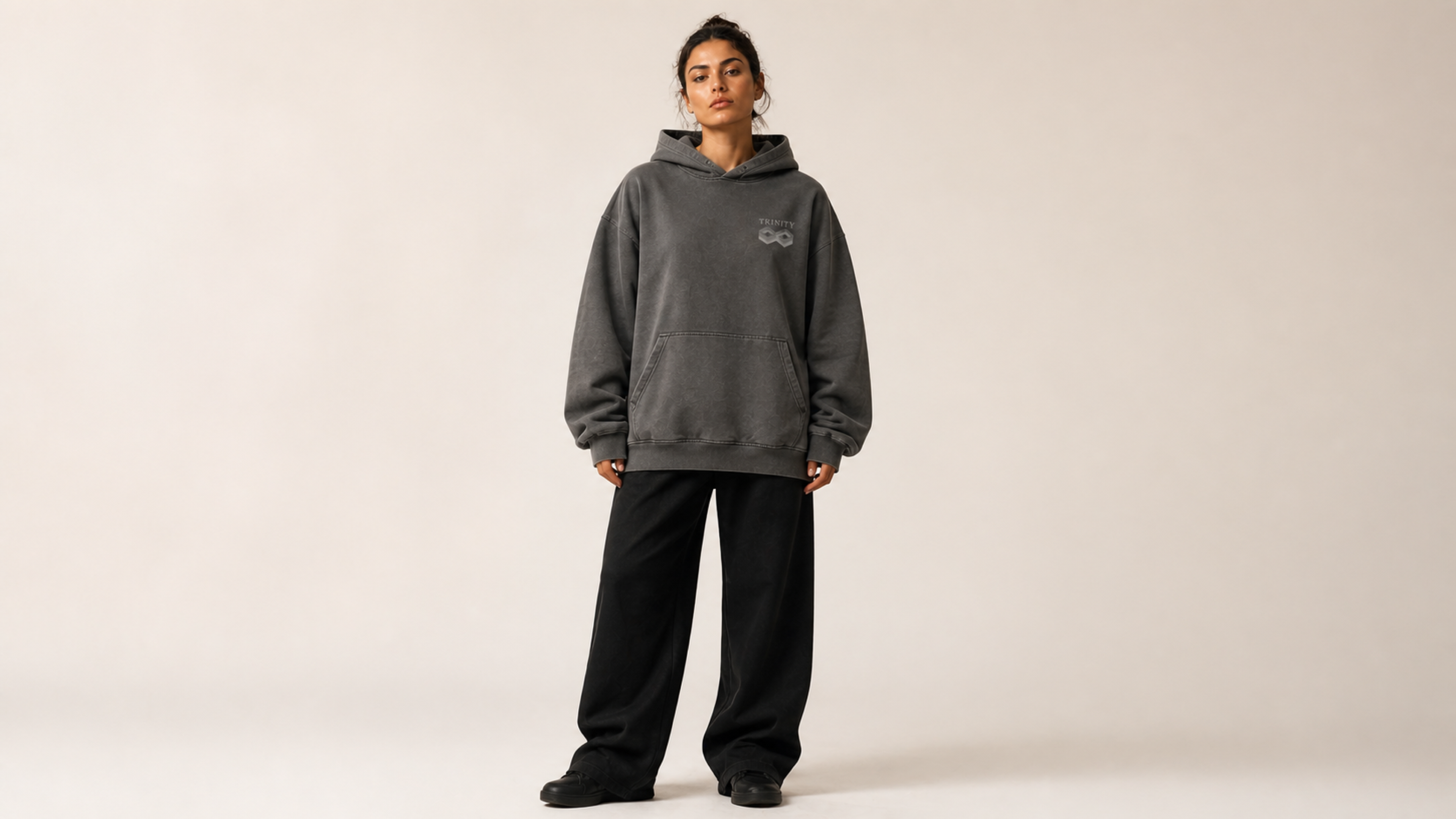 UNYTI TRINITY - Hoodie gris