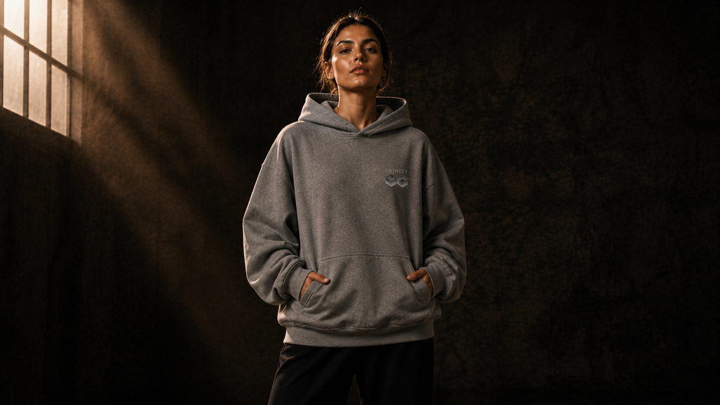 UNYTI TRINITY - Hoodie gris