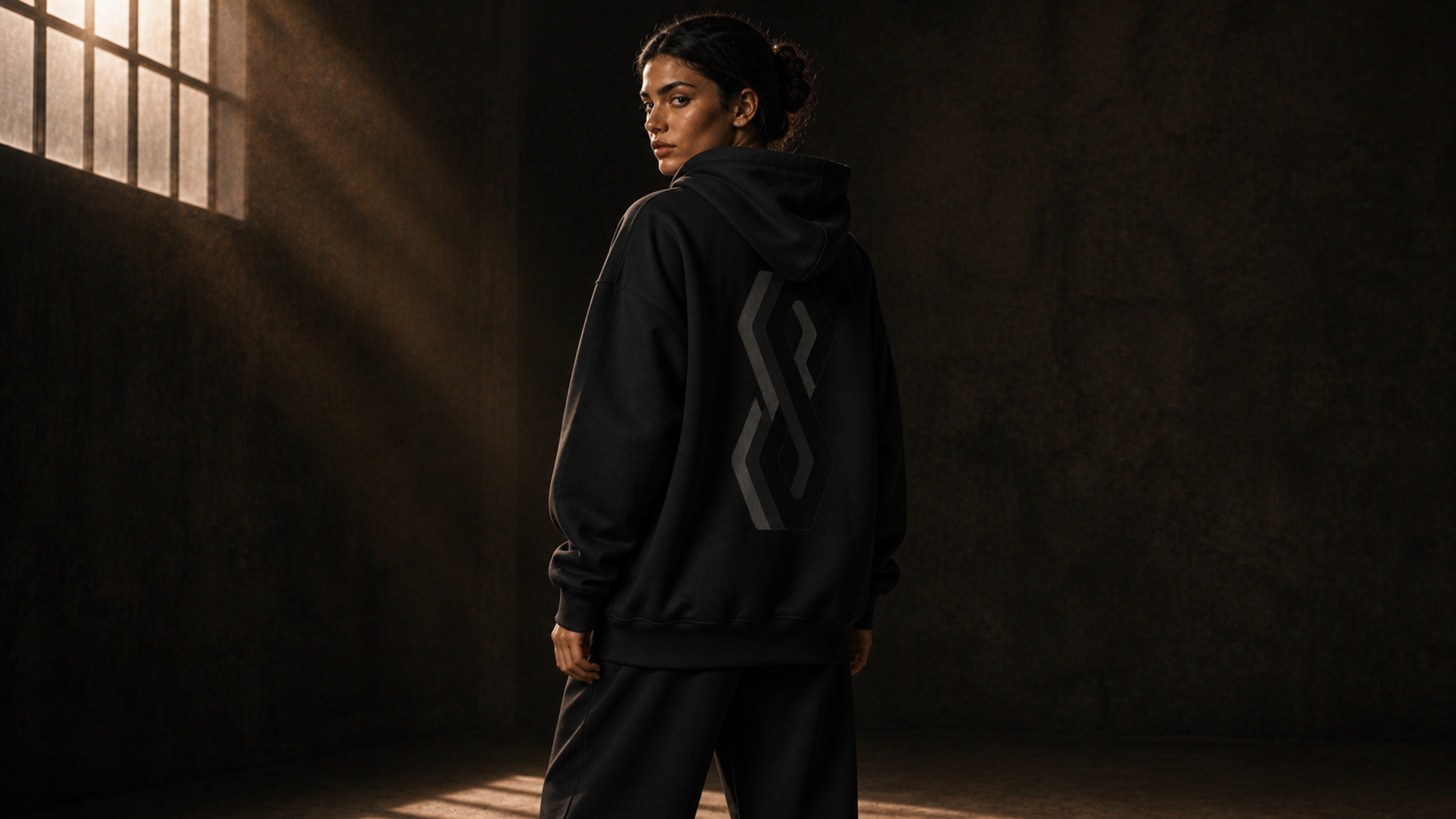 UNYTI TRINITY - Hoodie noir