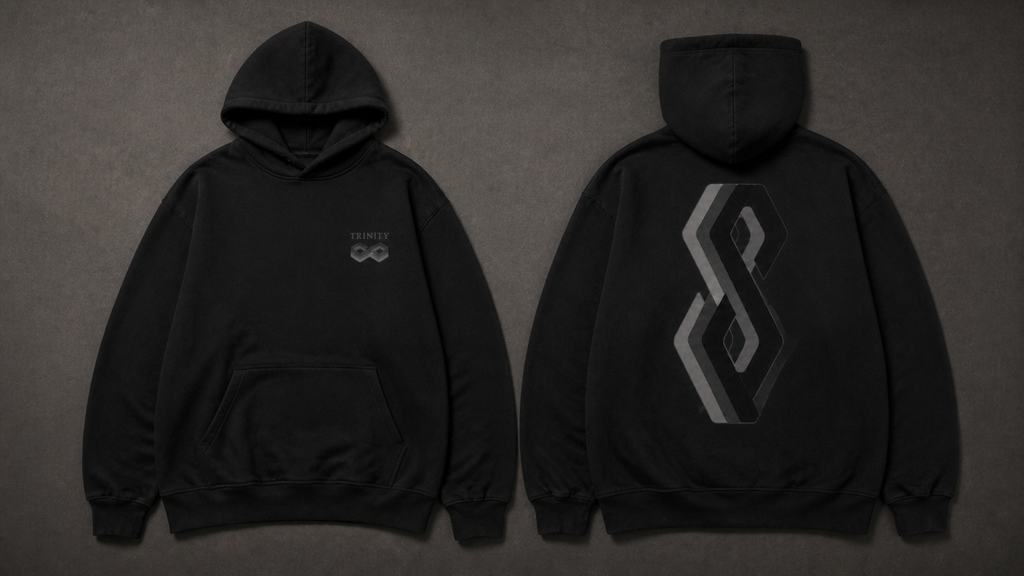 UNYTI TRINITY - Hoodie noir