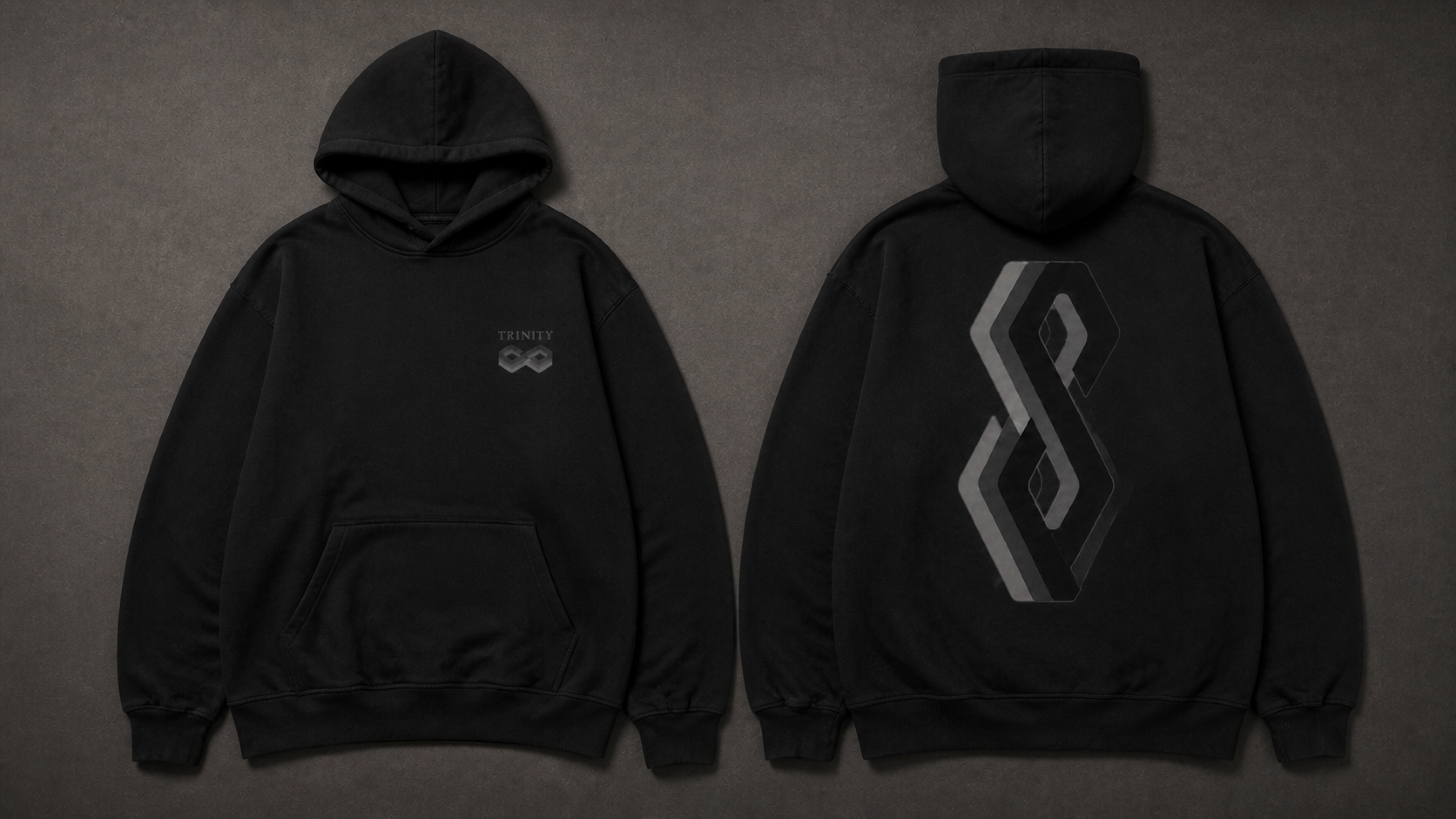 UNYTI TRINITY - Hoodie noir