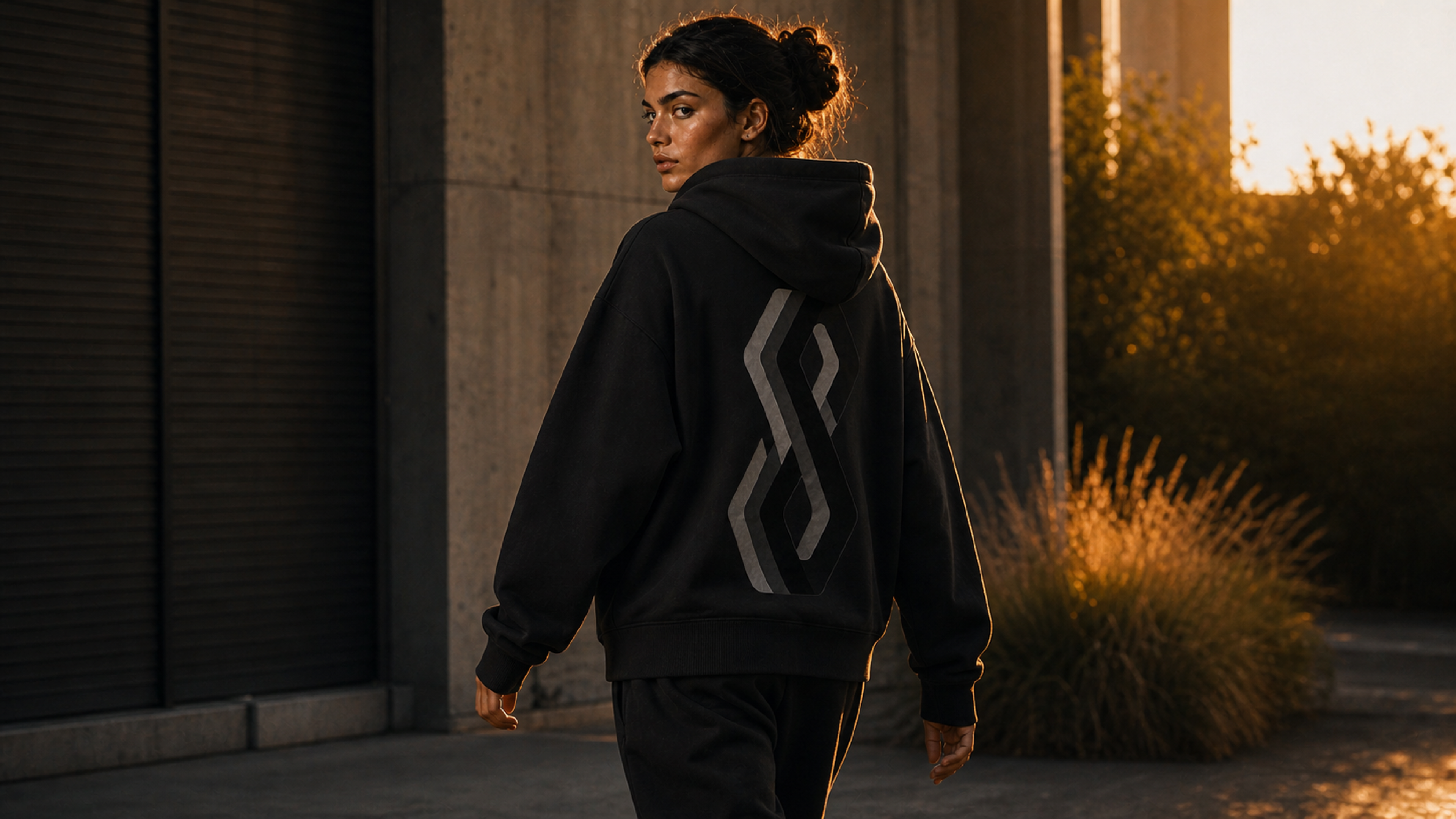 UNYTI TRINITY - Hoodie noir