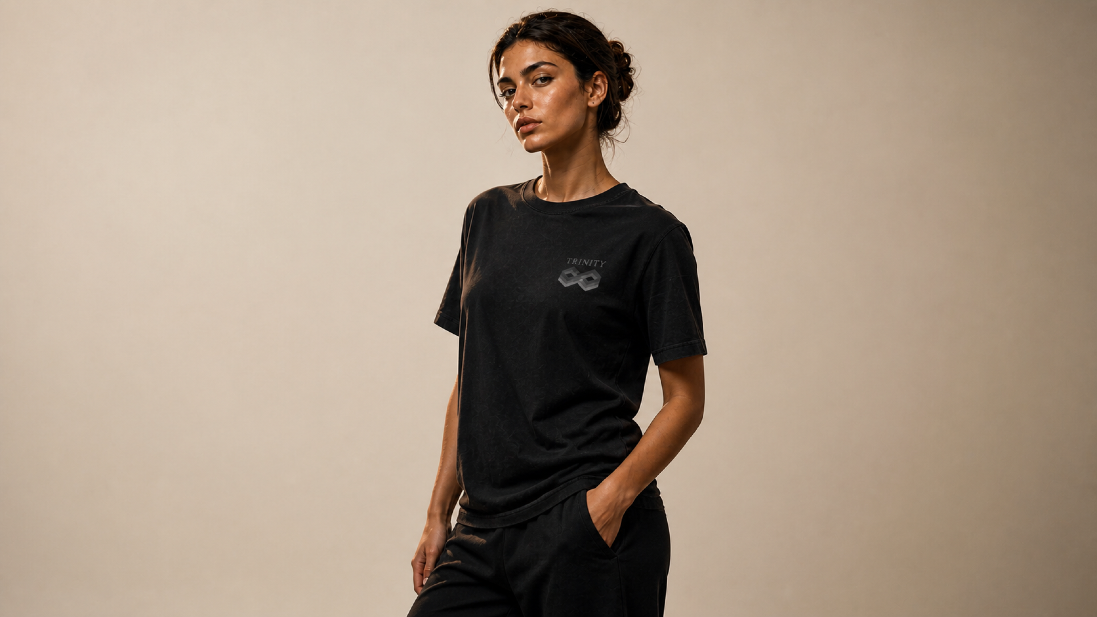 UNYTI TRINITY - T-shirt Regular noir