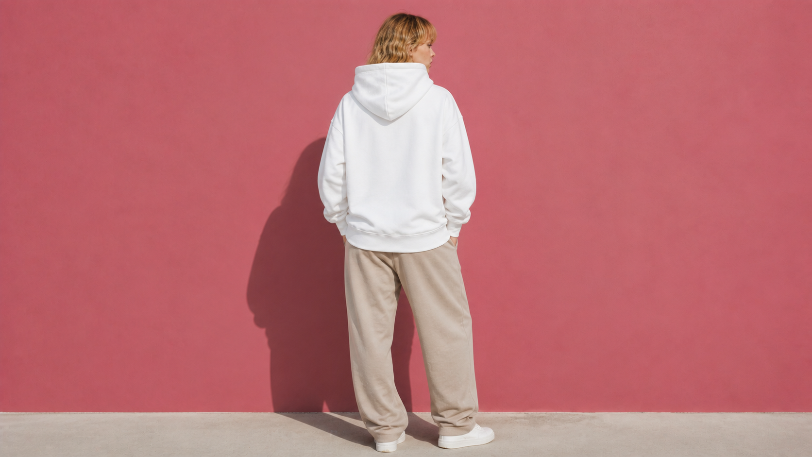 UNY — Hoodie — Blanc