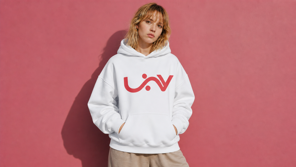 UNY — Hoodie — Blanc
