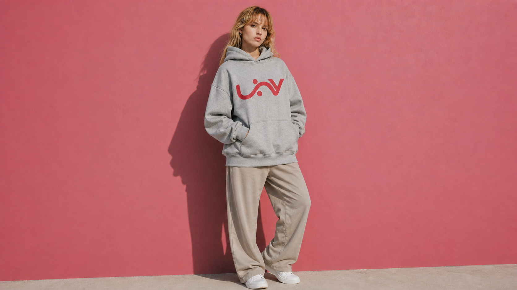 UNY — Hoodie — Gris