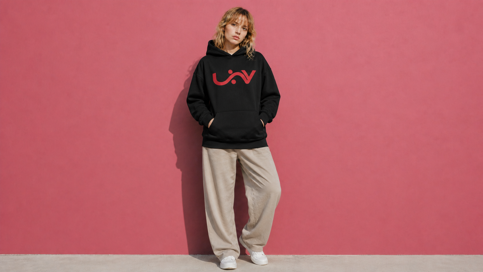 UNY — Hoodie — Noir