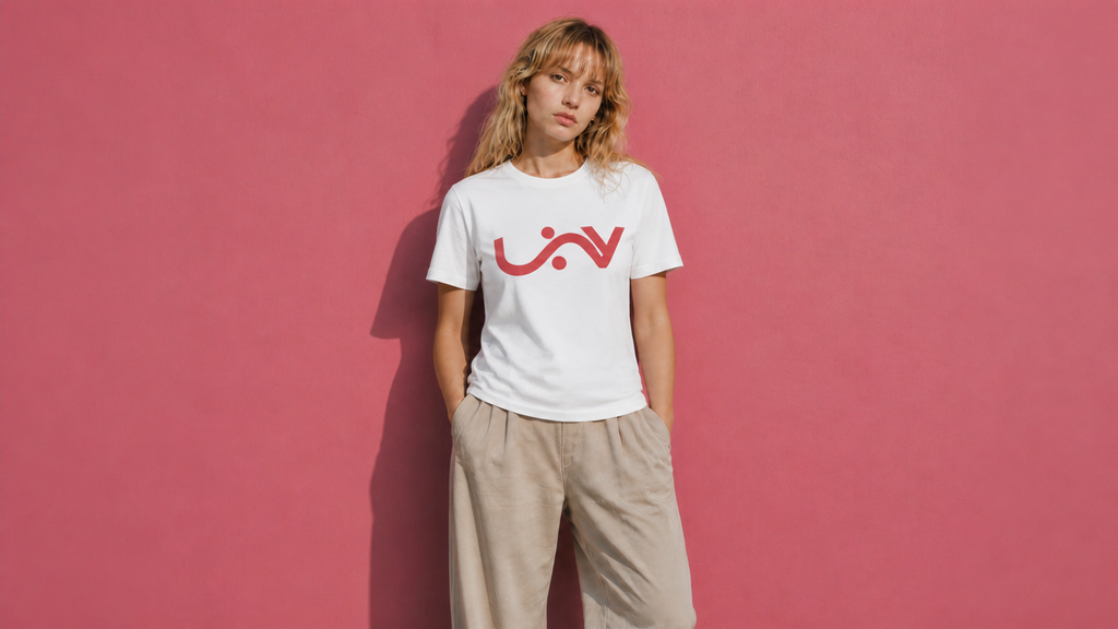 UNY — T-shirt régulier — Blanc