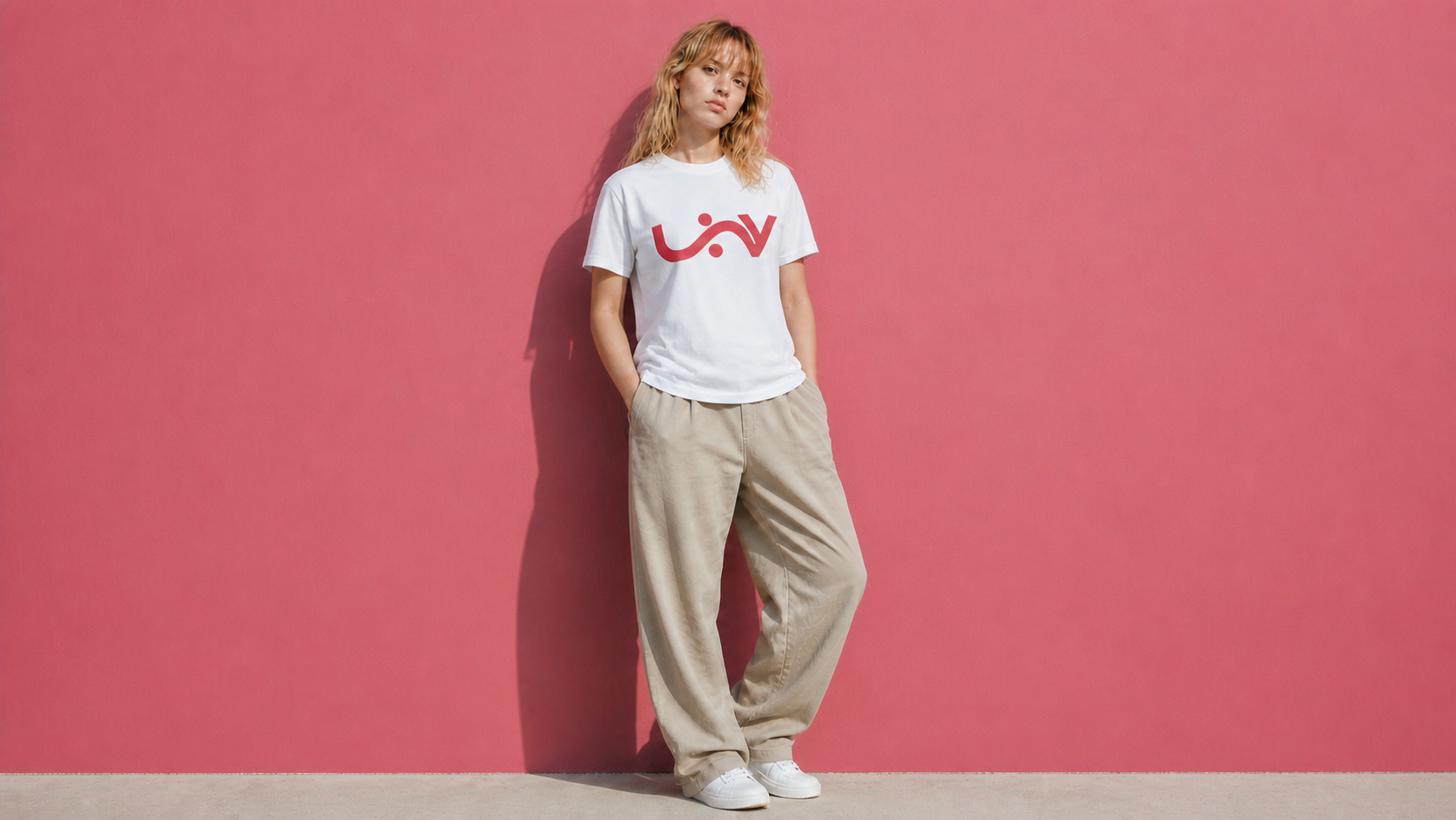 UNY — T-shirt régulier — Blanc