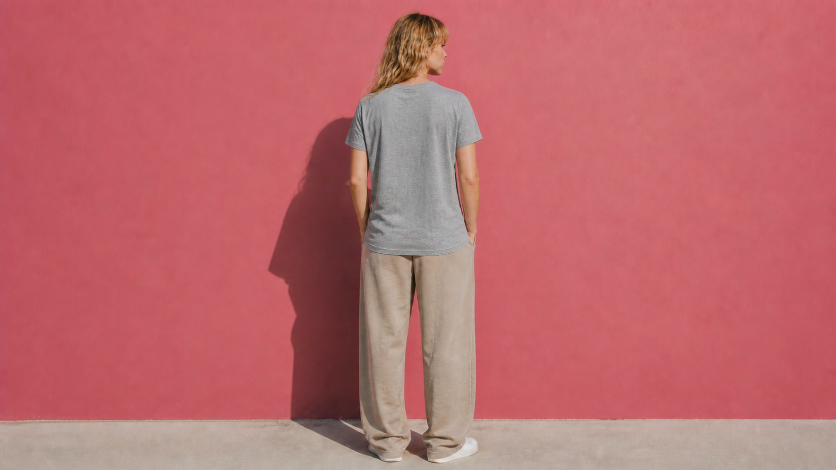 UNY — T-shirt régulier — Gris