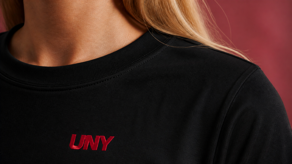 UNY — T-shirt régulier — Noir